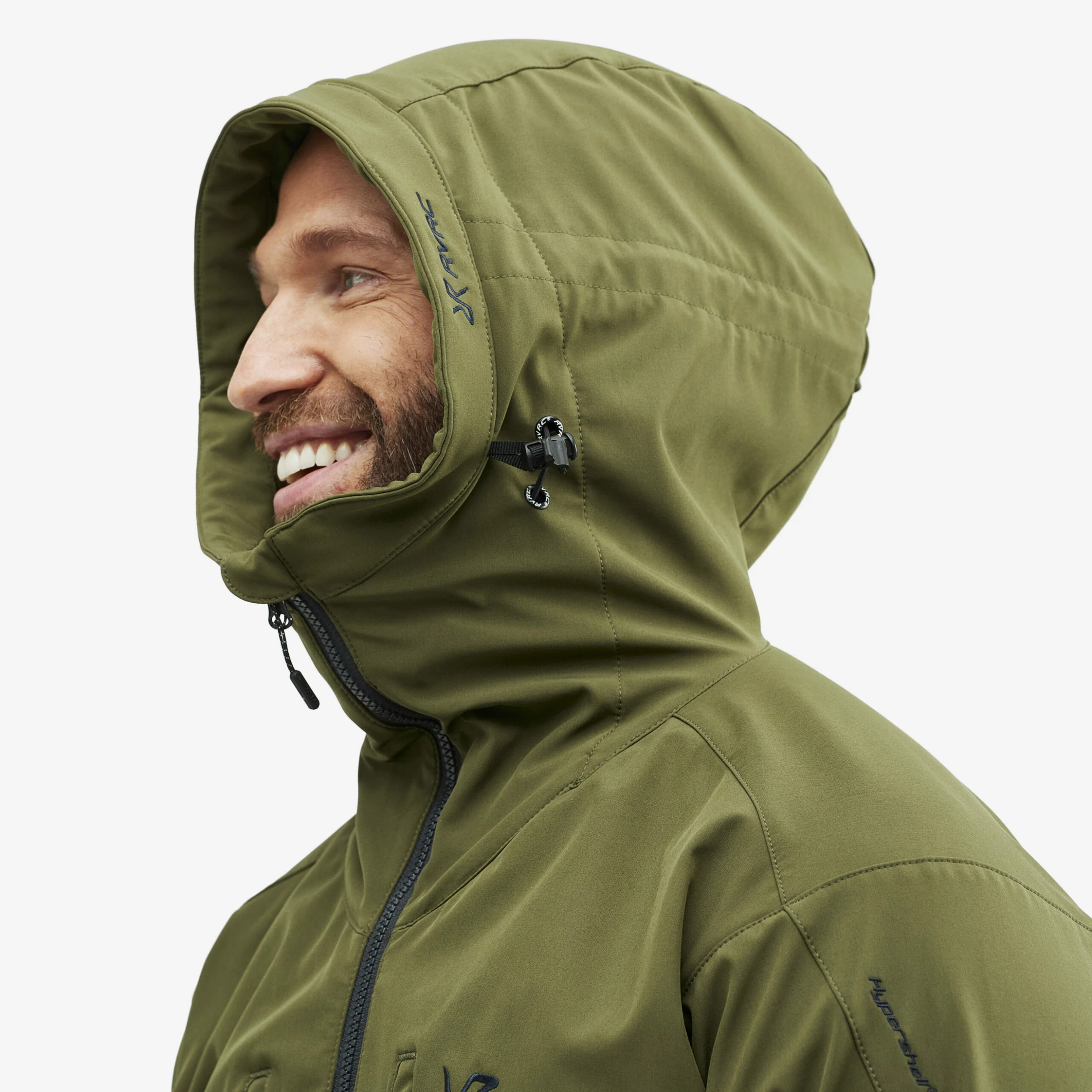 Trail Jacket Men Dark Olive - Image 6