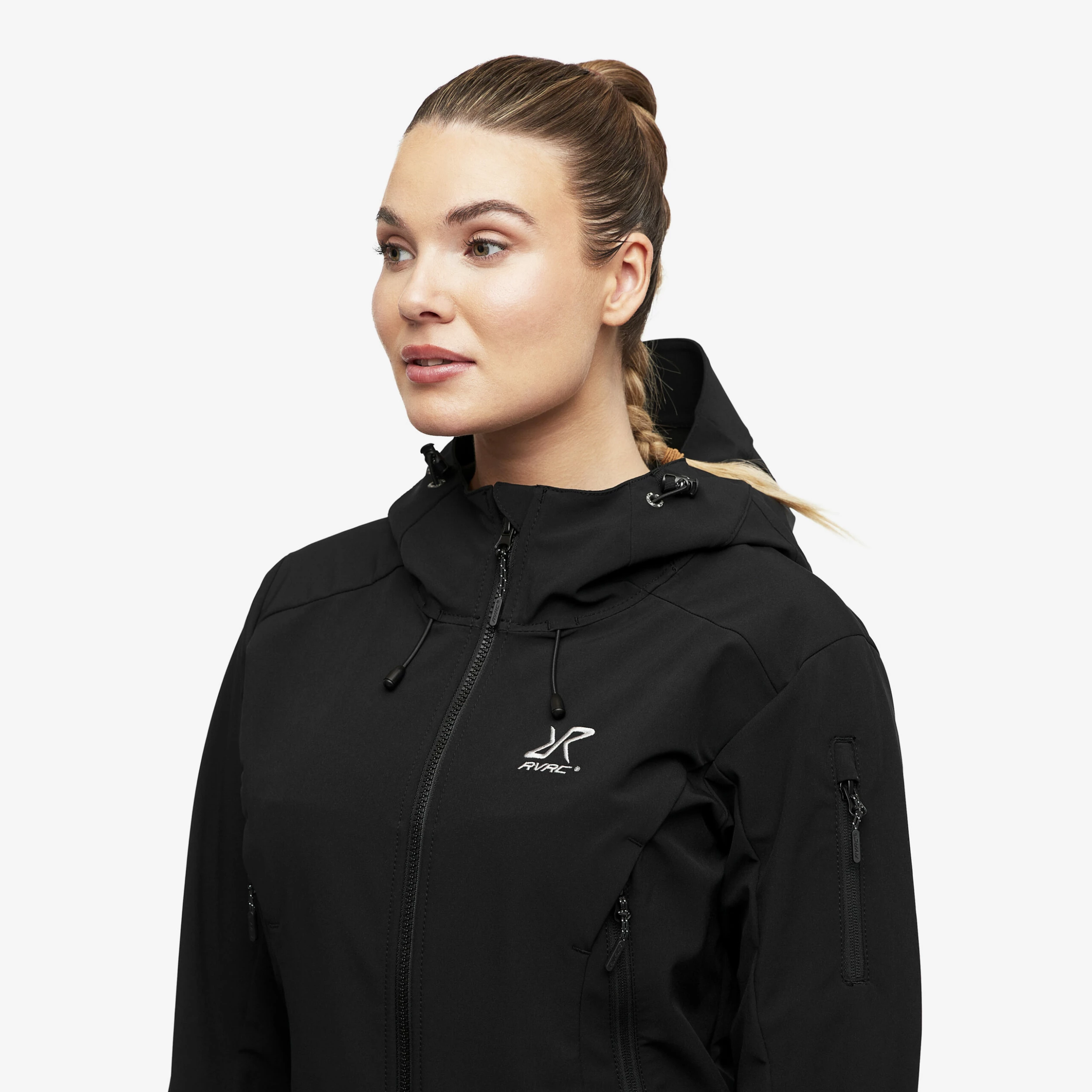 Reckon Softshell Jacket Women Black - Image 4