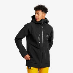 Cyclone Long 3L Jacket Men Black
