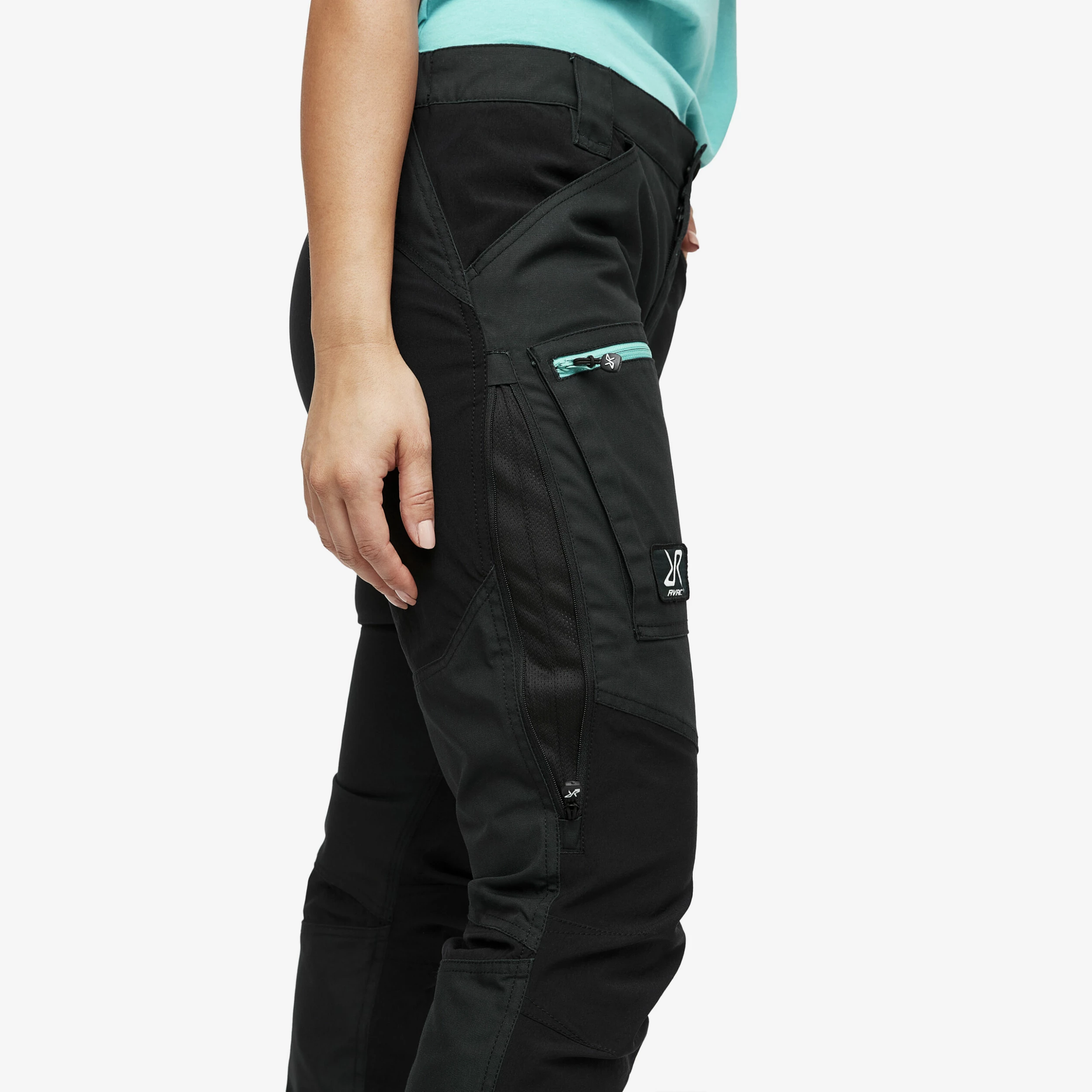 Nordwand Pro Trousers Women Charcoal Black/Porcelain - Image 4