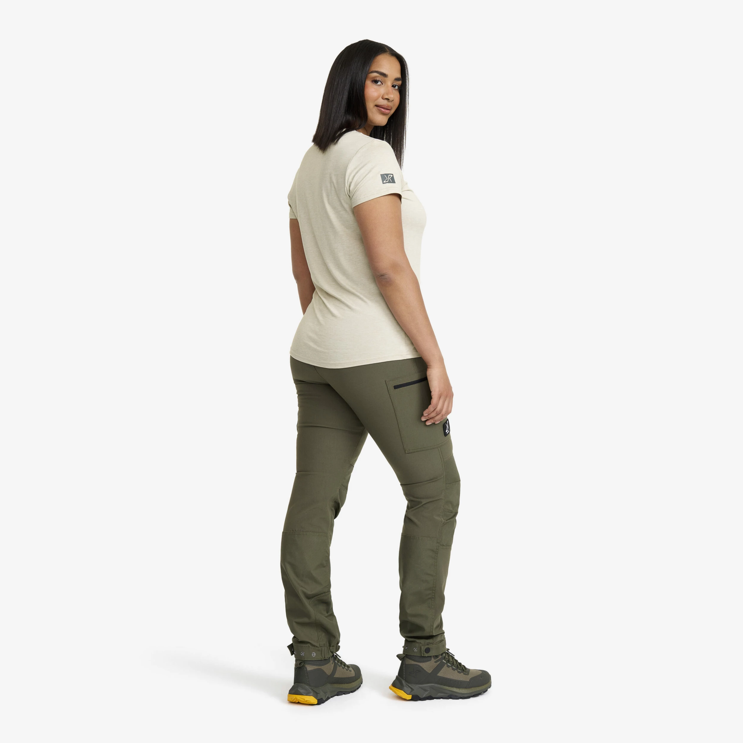 Vagabond Tee Women Tofu Melange - Image 3