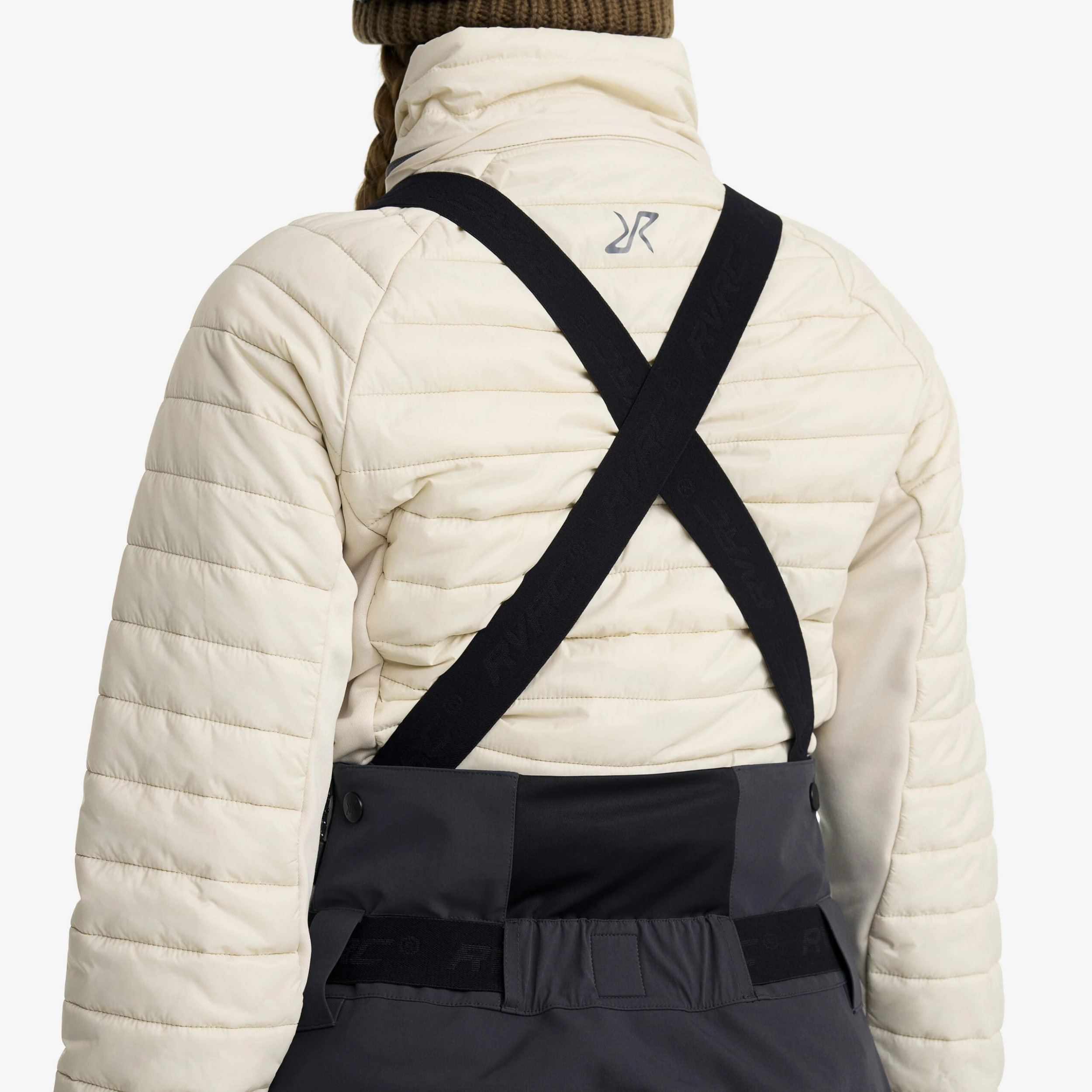 Atlas 3L Ski Bib Trousers Women Anthracite - Image 7