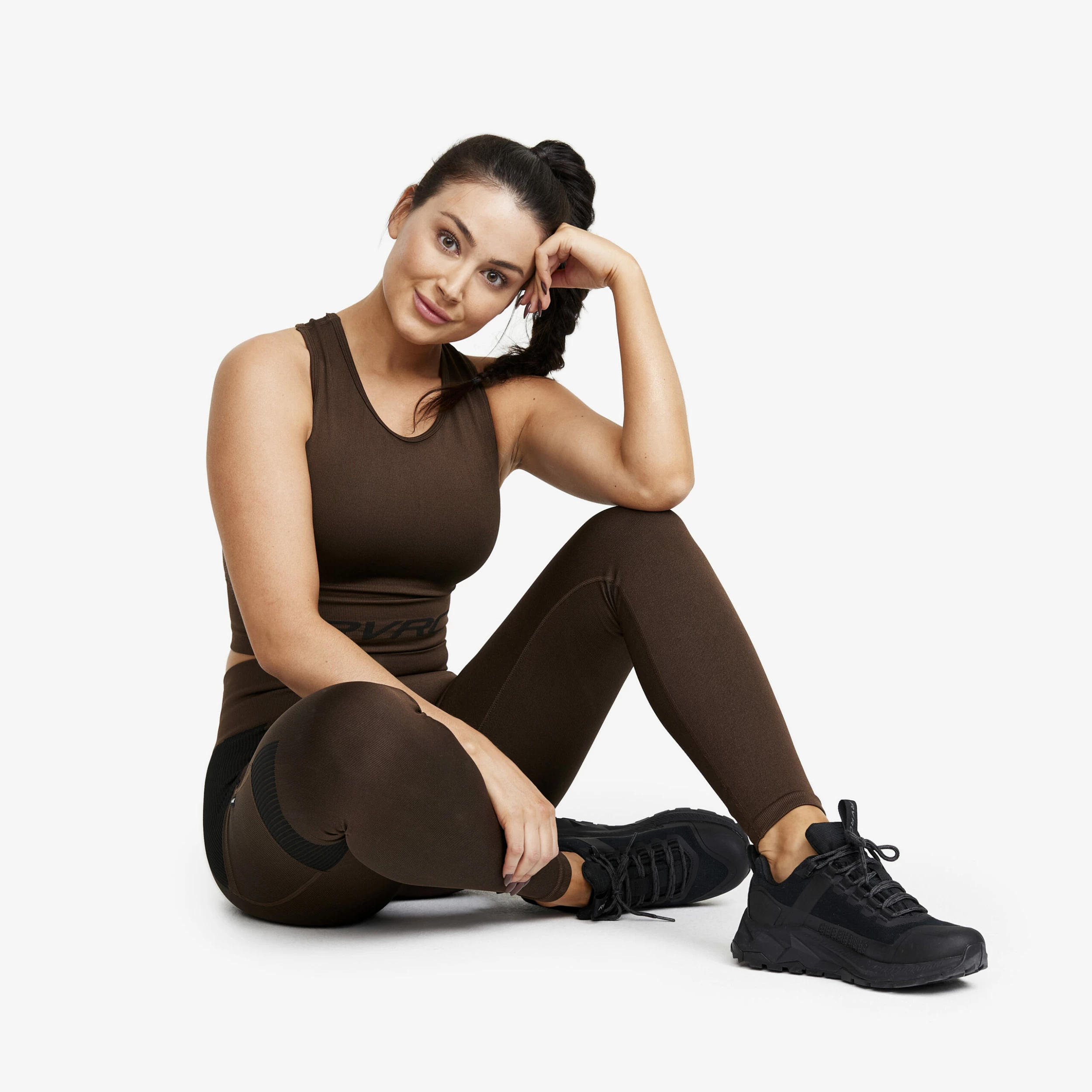 Descent Seamless Top Women Chocolate Chip - Image 5