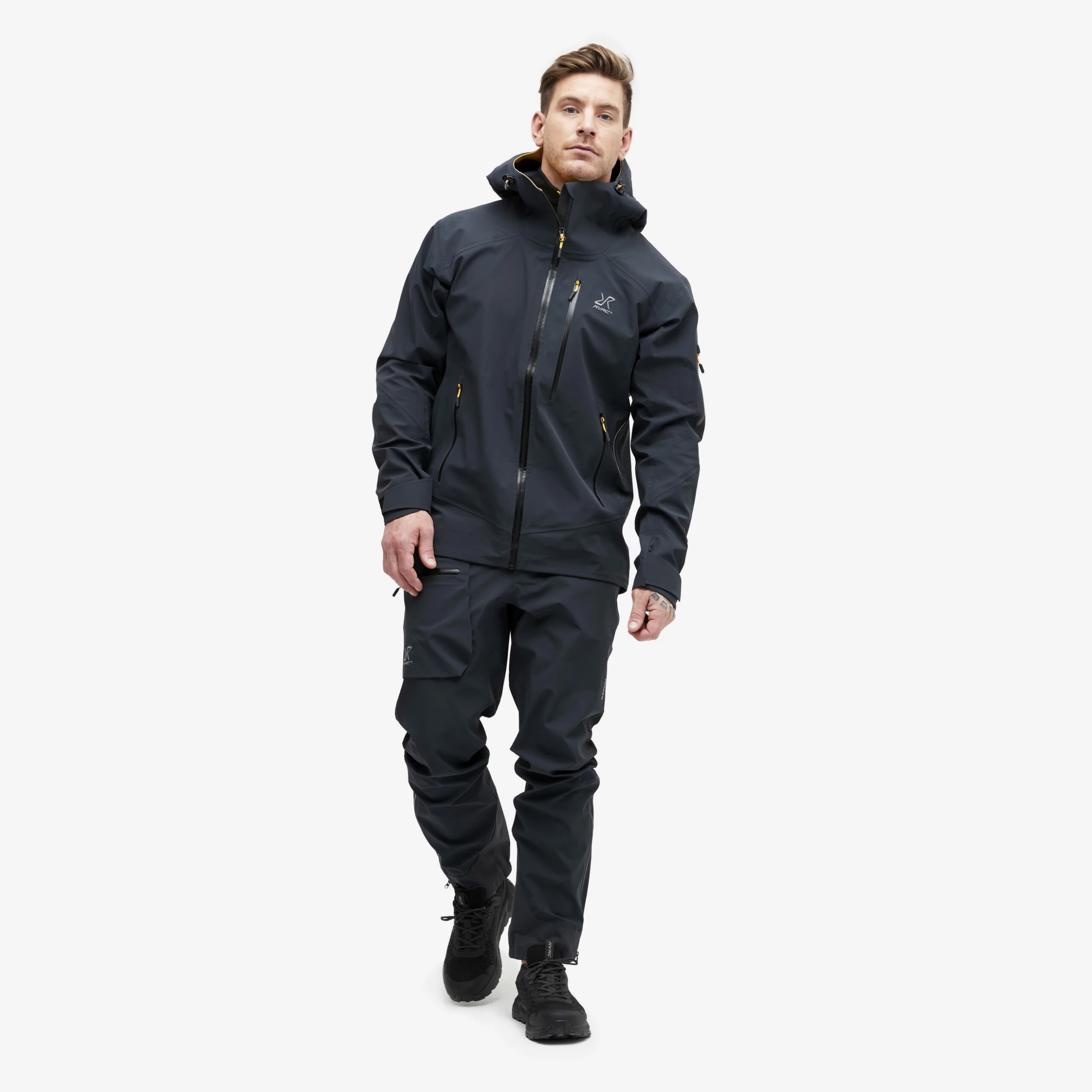 Aphex Pro Jacket Men Charcoal Black - Image 2