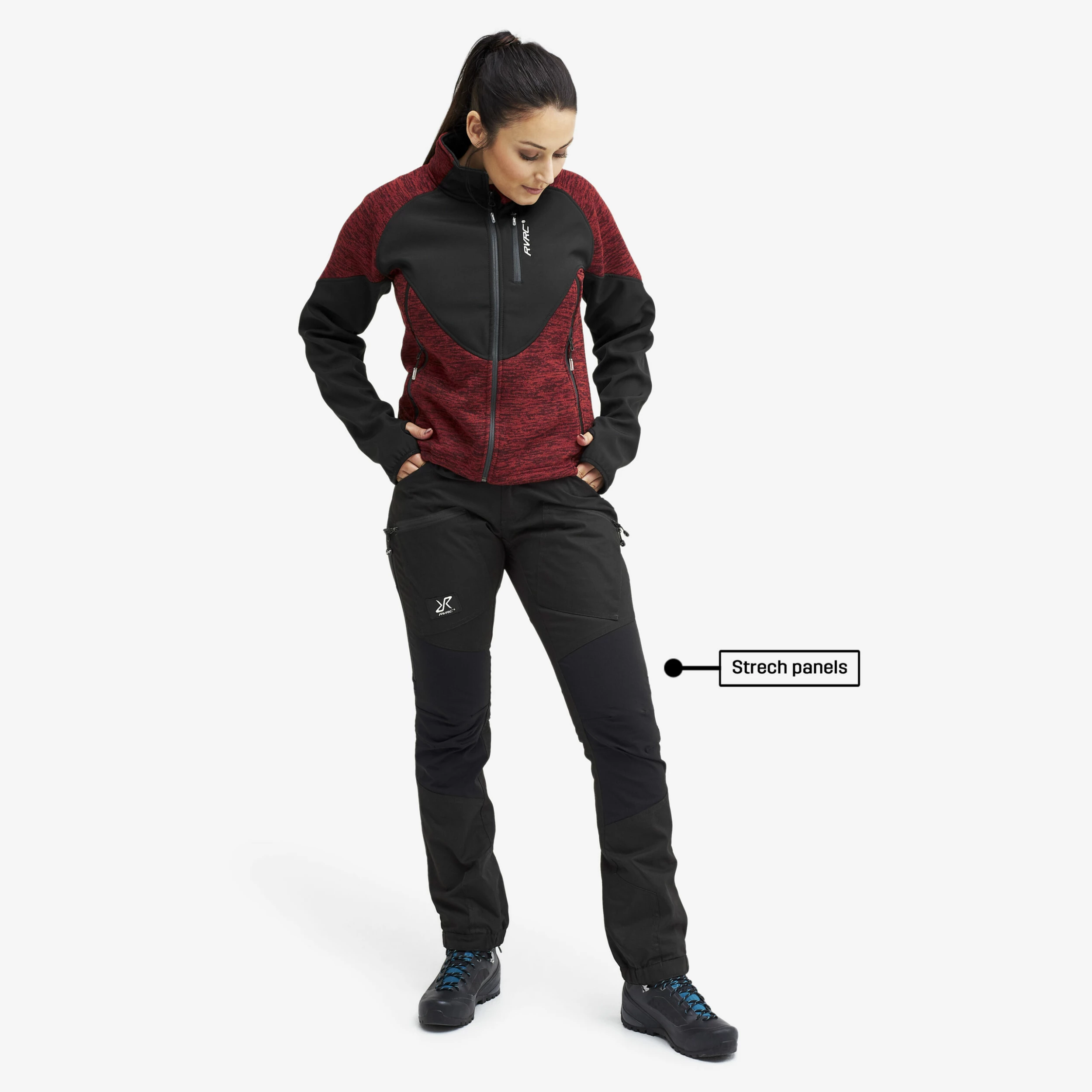 Nordwand Pro Trousers Women Jetblack - Image 2