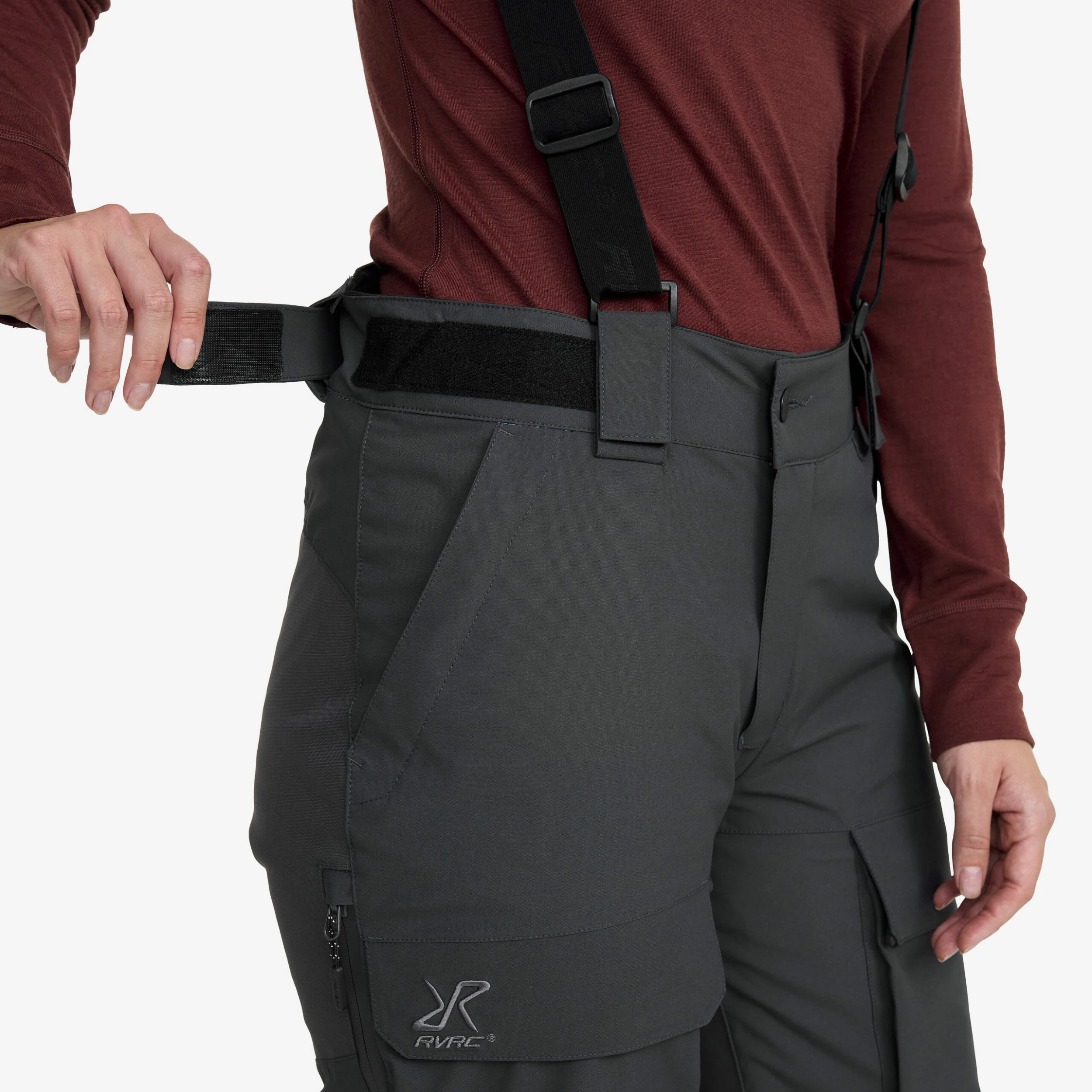 Halo 2L Insulated Ski Trousers Women Anthracite - Image 4