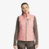 Flex Stretch Down Vest Women Blush
