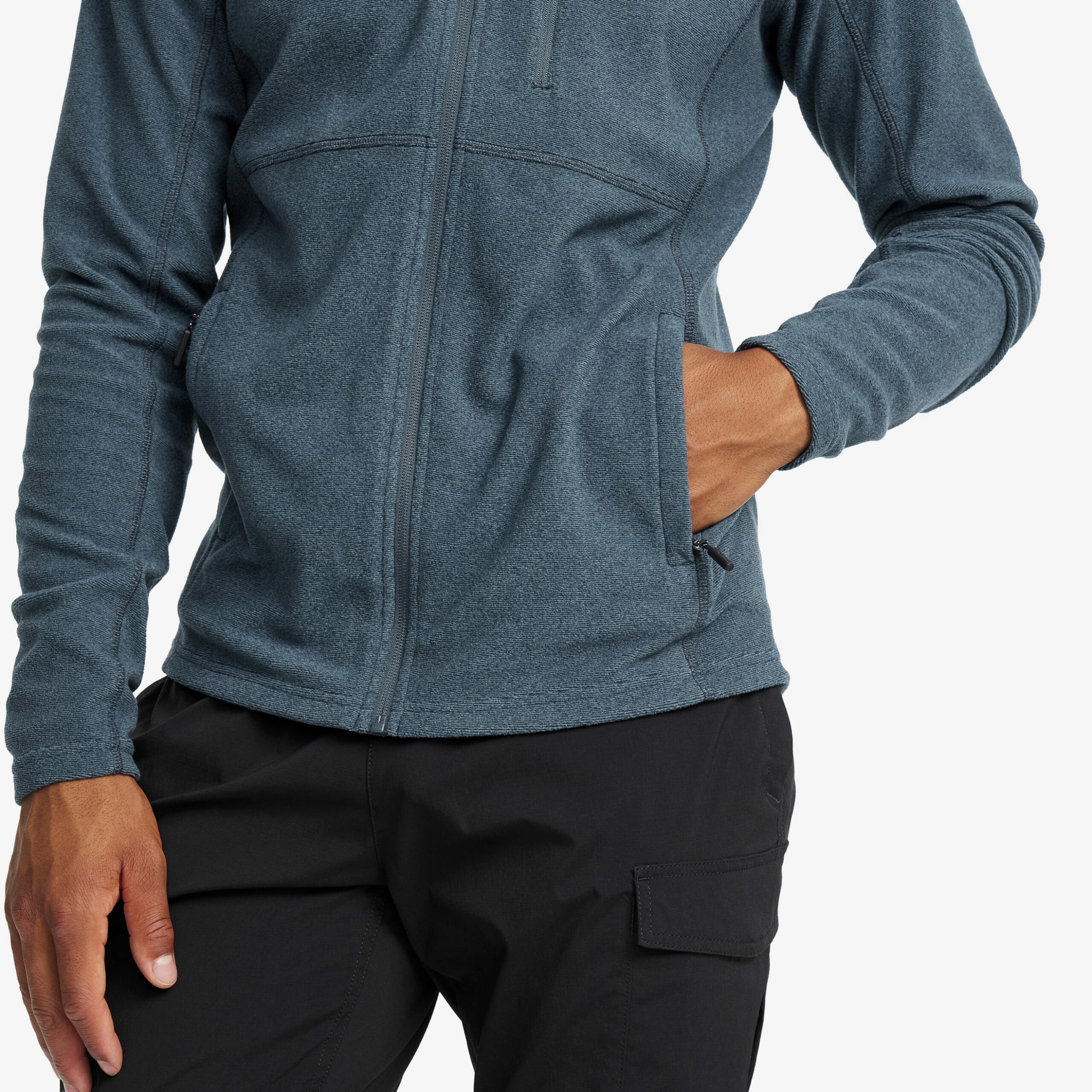 Essential Full-zip Fleece Men Moonlit Ocean - Image 5