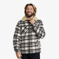 Lumber Jacket Men Tofu/Anthracite