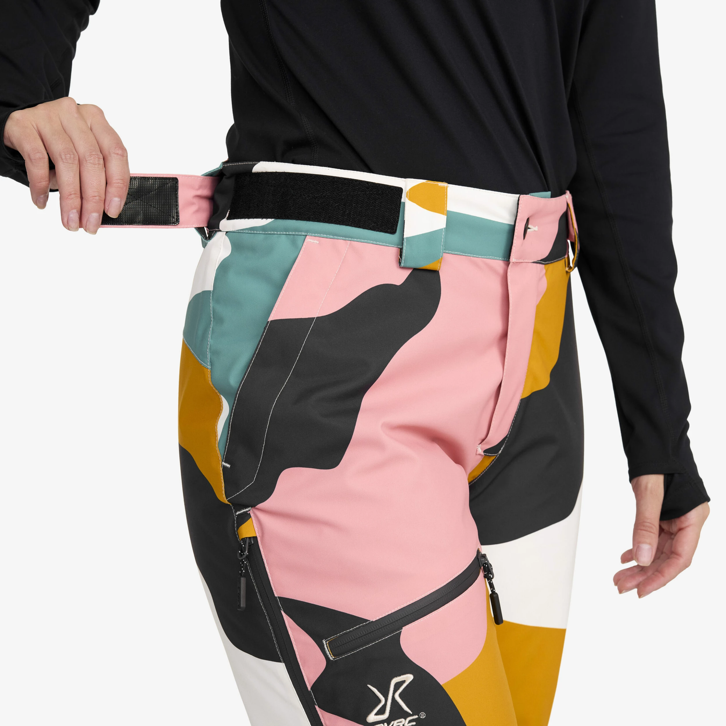 Halo 2L Insulated Snow Trousers Women Anthracite/Golden Yellow - Image 5