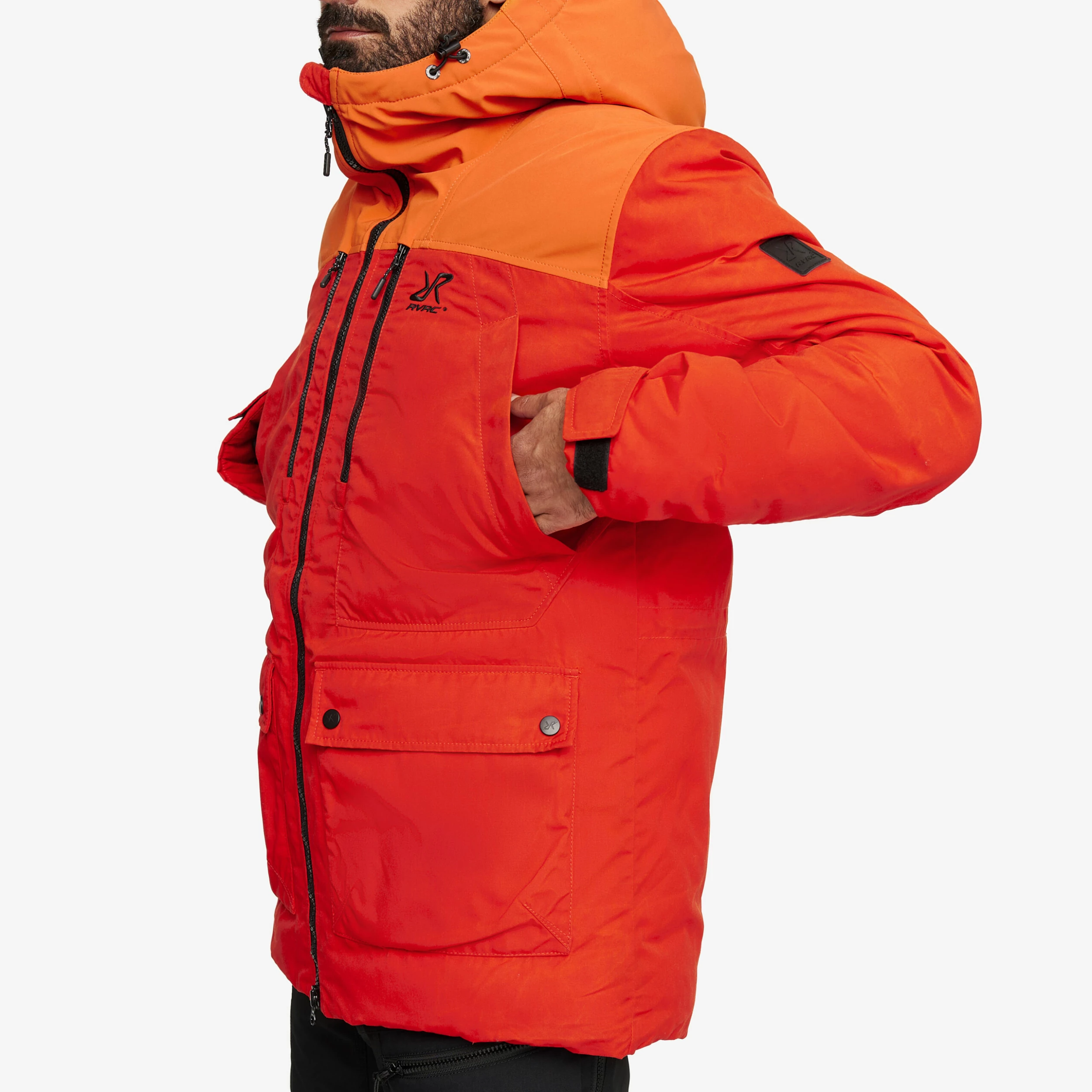 Outdoor Parka Men Lava - Image 5