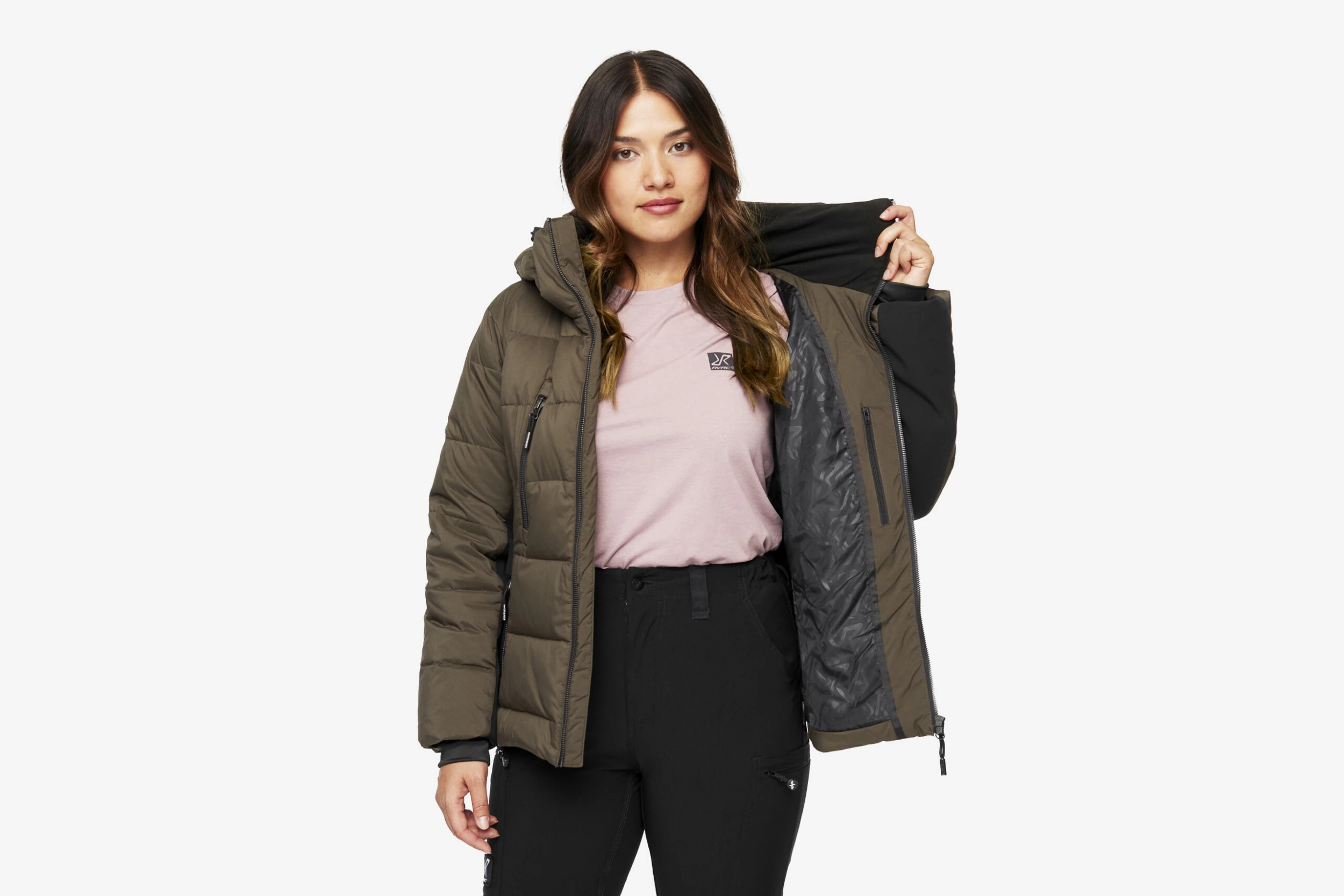 Igloo Jacket Women Mud - Image 8