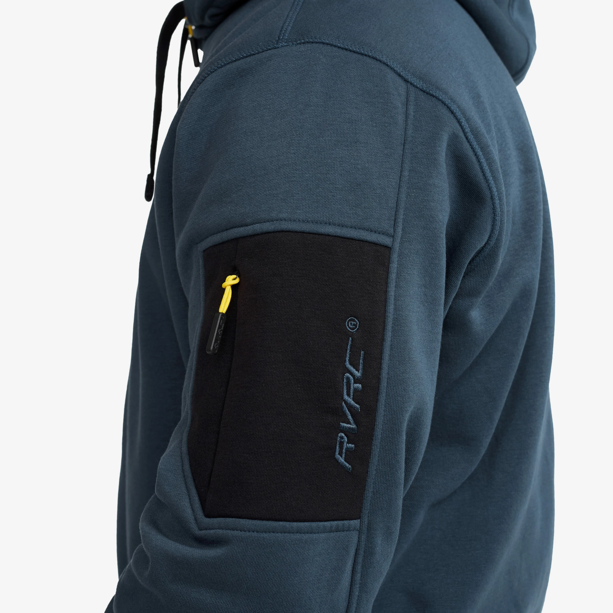 Pile Lined Hoodie Men Moonlit Ocean - Image 5