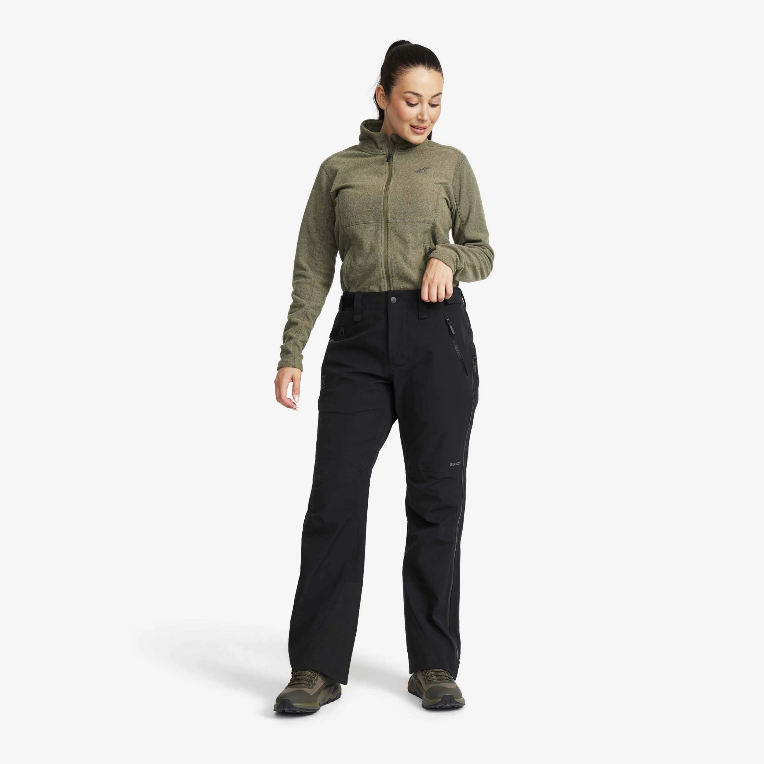 Cyclone Zip-up 3L Trousers Women Black - Image 2