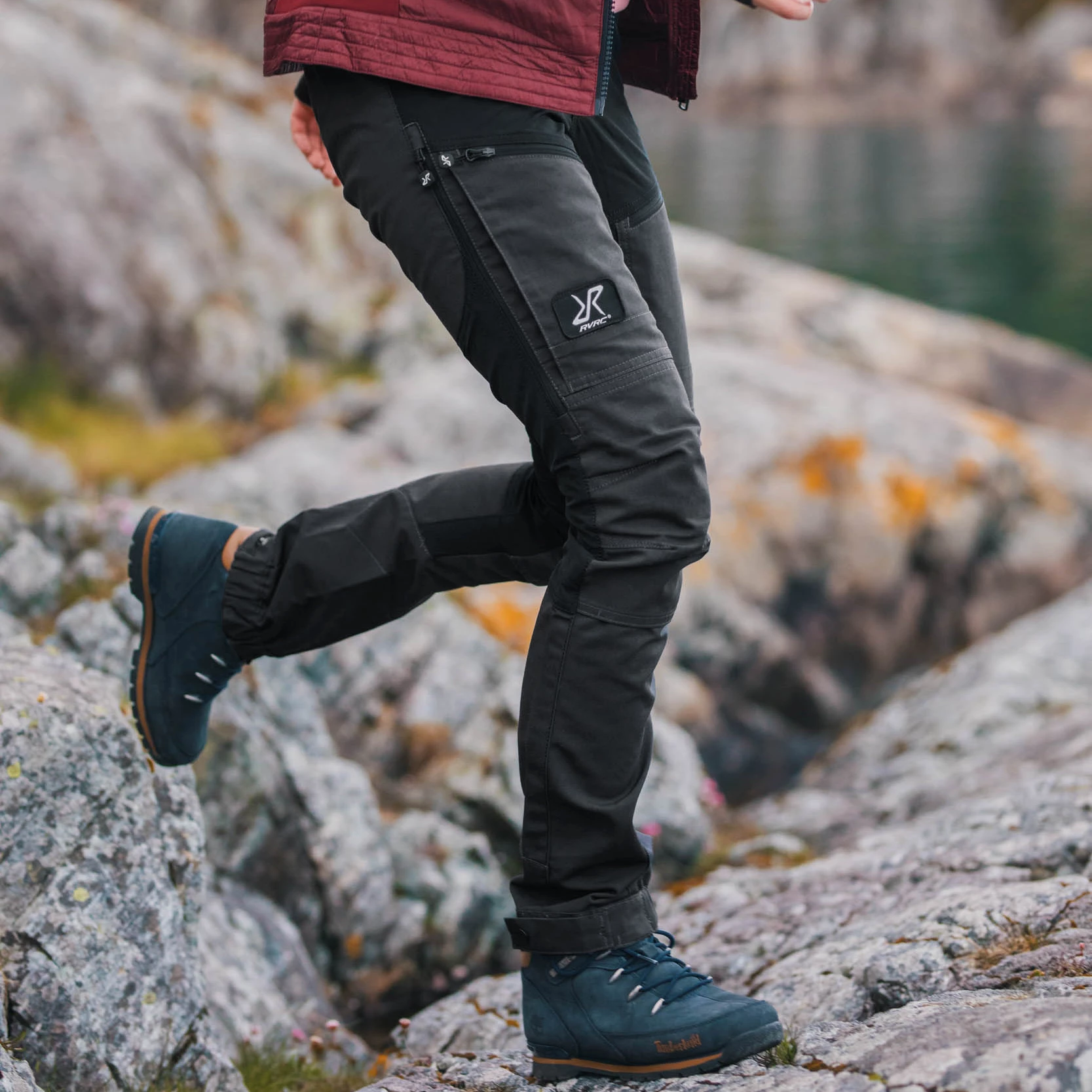 RVRC GP Pro Trousers Women Jetblack - Image 2