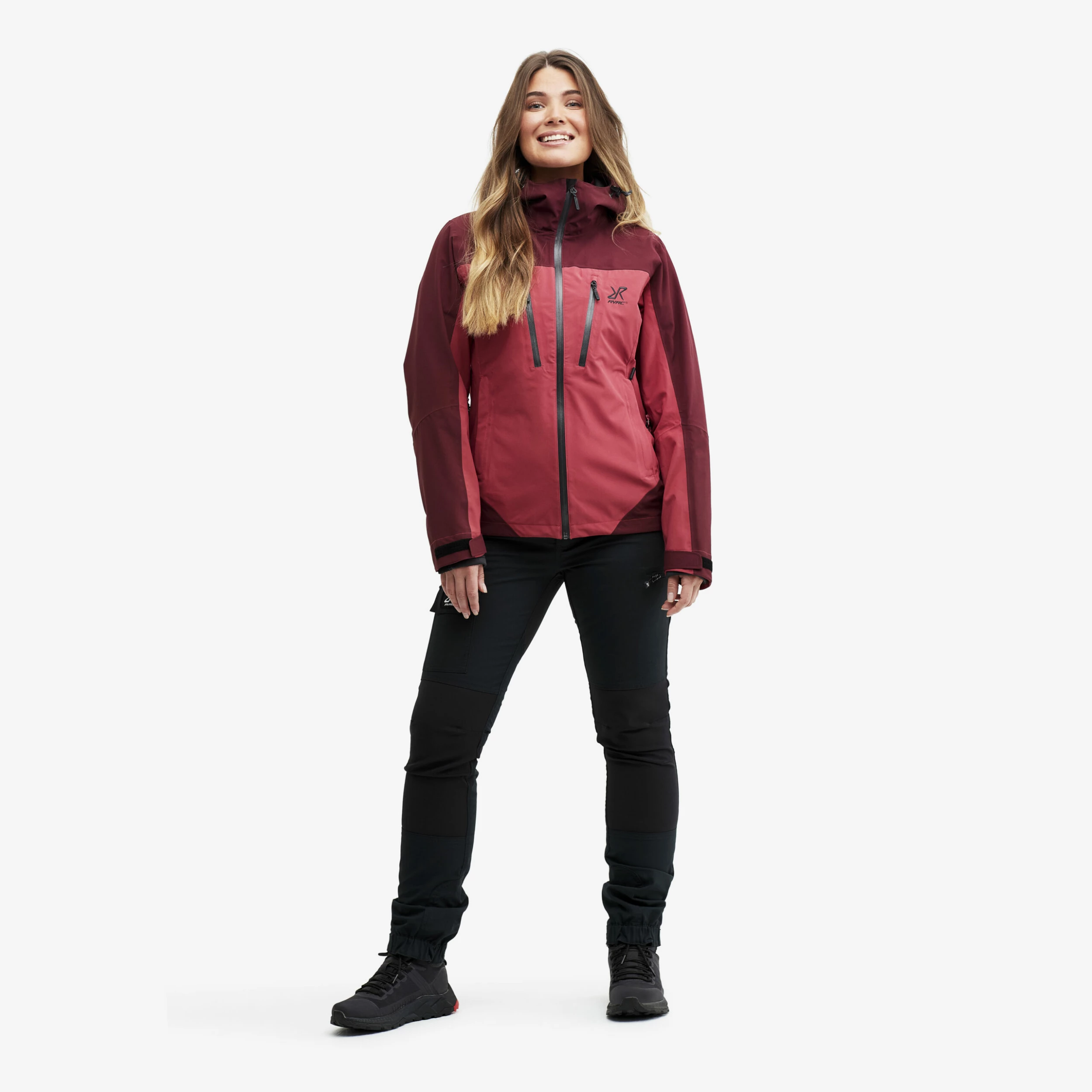 Silence Proshell Jacket Women Earth Red - Image 2