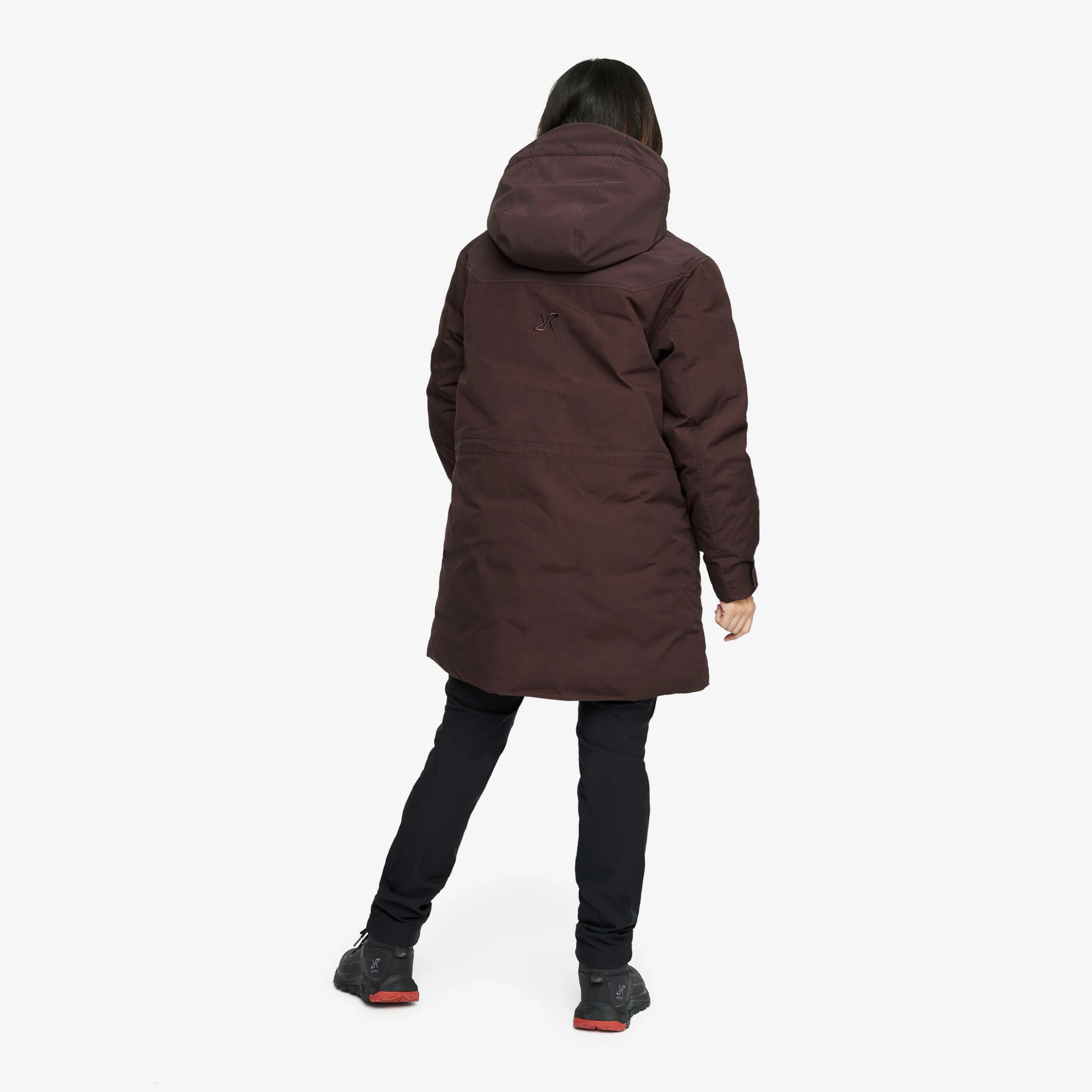 Outdoor Parka Women Dark Vintage Rose - Image 3