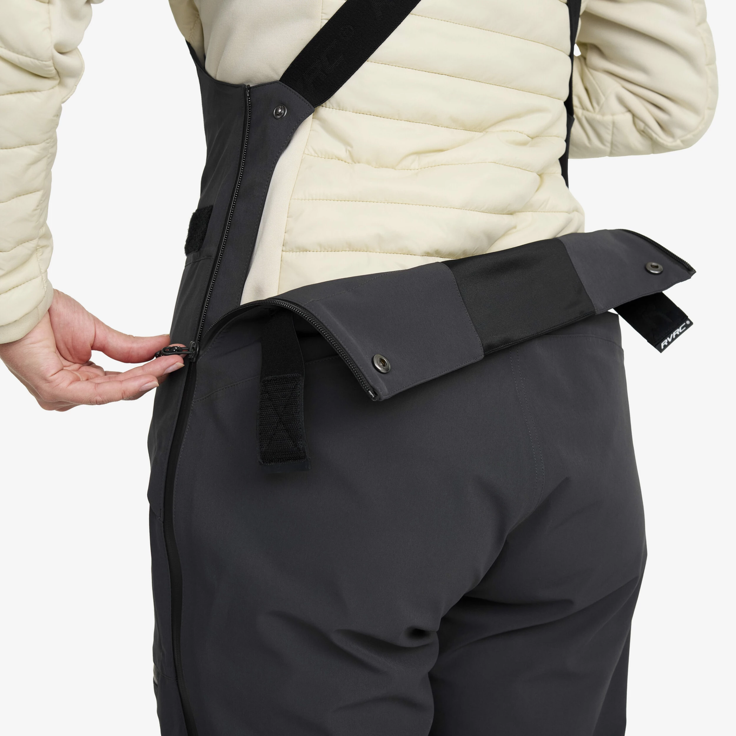 Atlas 3L Ski Bib Trousers Women Anthracite - Image 8