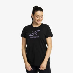 Nerd Tee Women Black/Purple