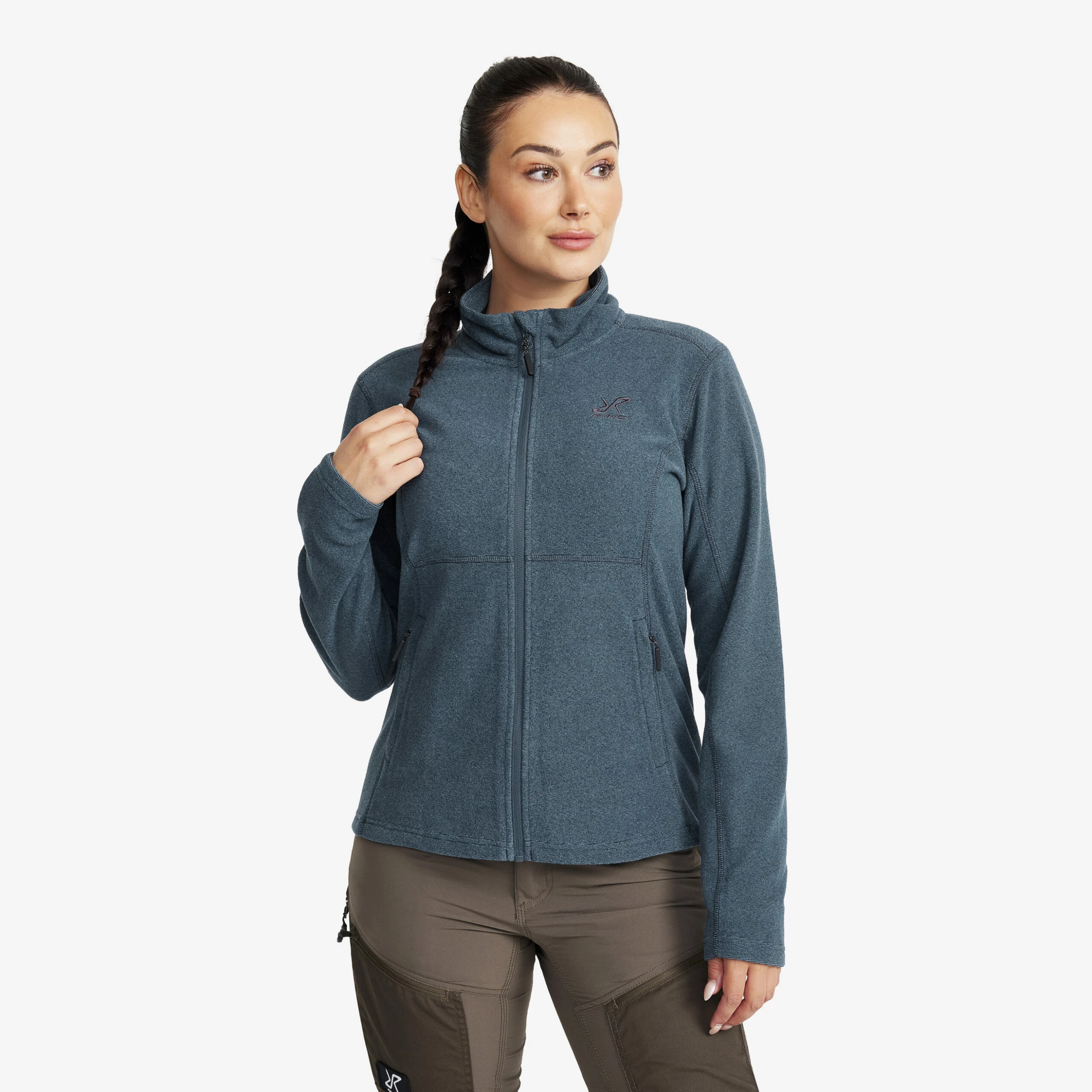 Essential Full-zip Fleece Women Moonlit Ocean