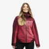 Silence Proshell Jacket Women Earth Red
