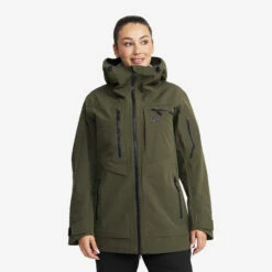 Cyclone Long 3L Jacket Women Forest Night