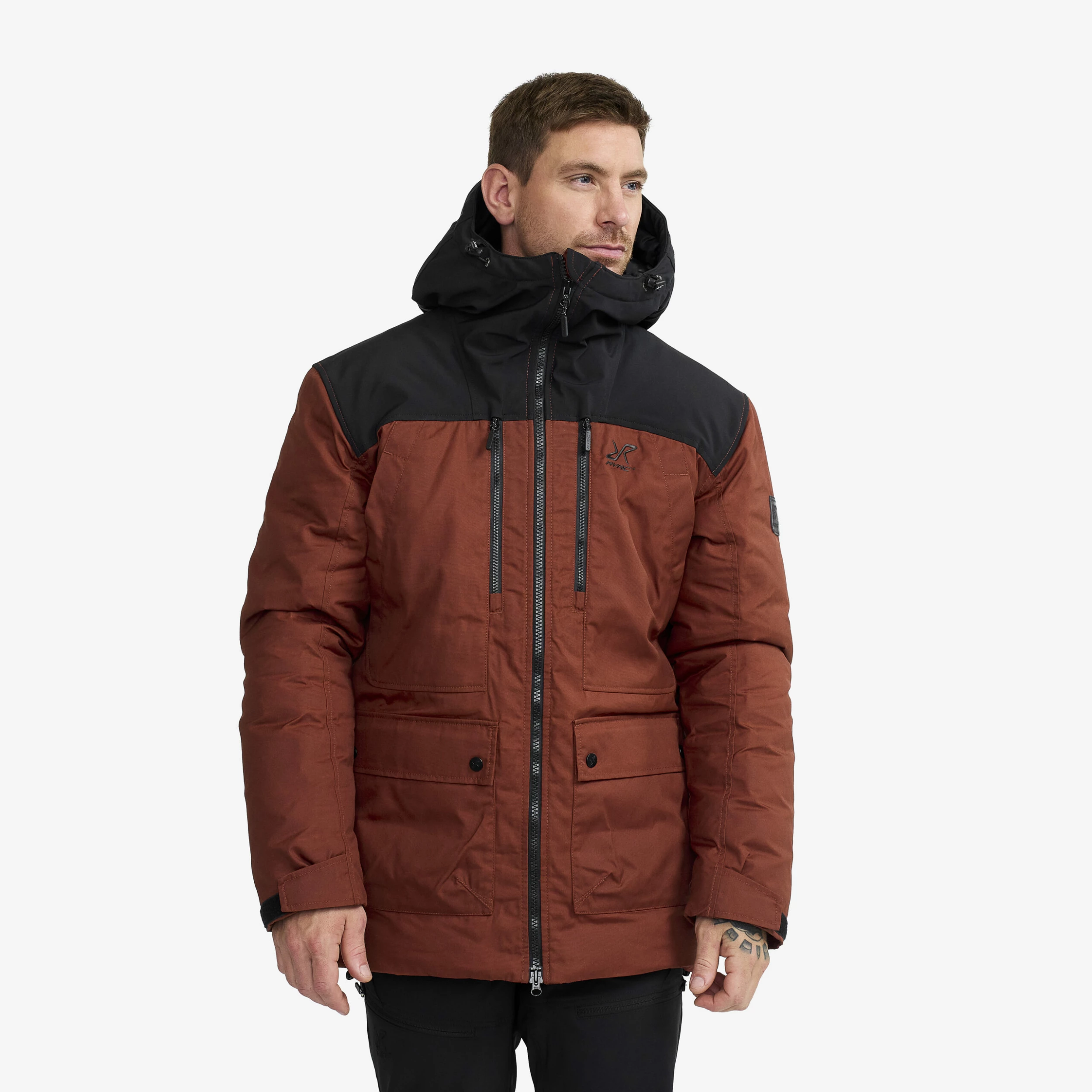 Outdoor Parka Men Smoked Paprika