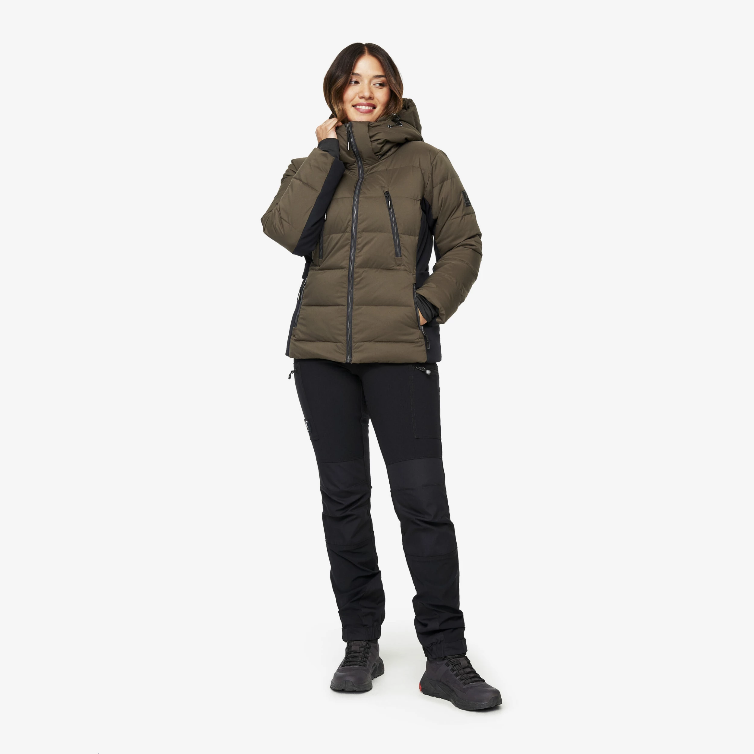Igloo Jacket Women Mud - Image 2