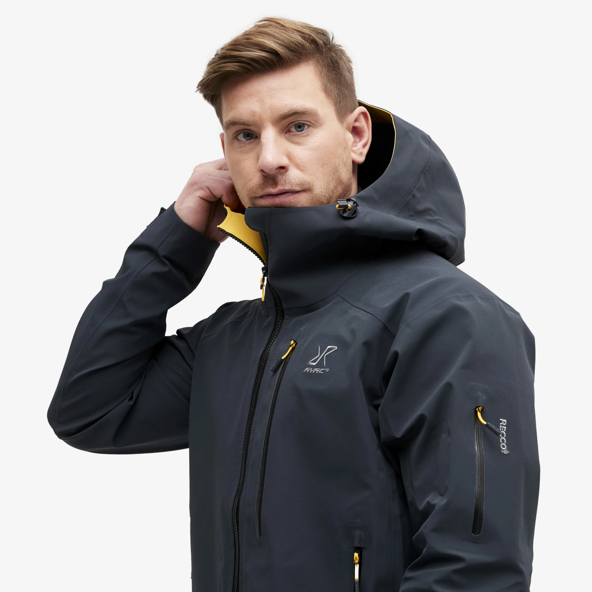 Aphex Pro Jacket Men Charcoal Black - Image 4