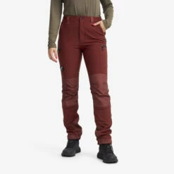 Nordwand Highwaist Stretch Trousers Women Earth