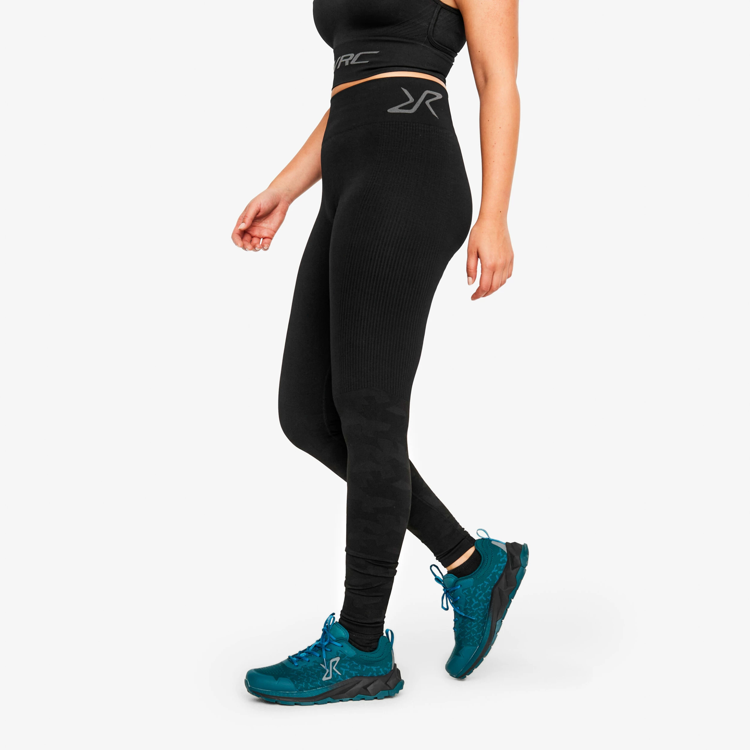 Descent Seamless Leggings Women Jetblack