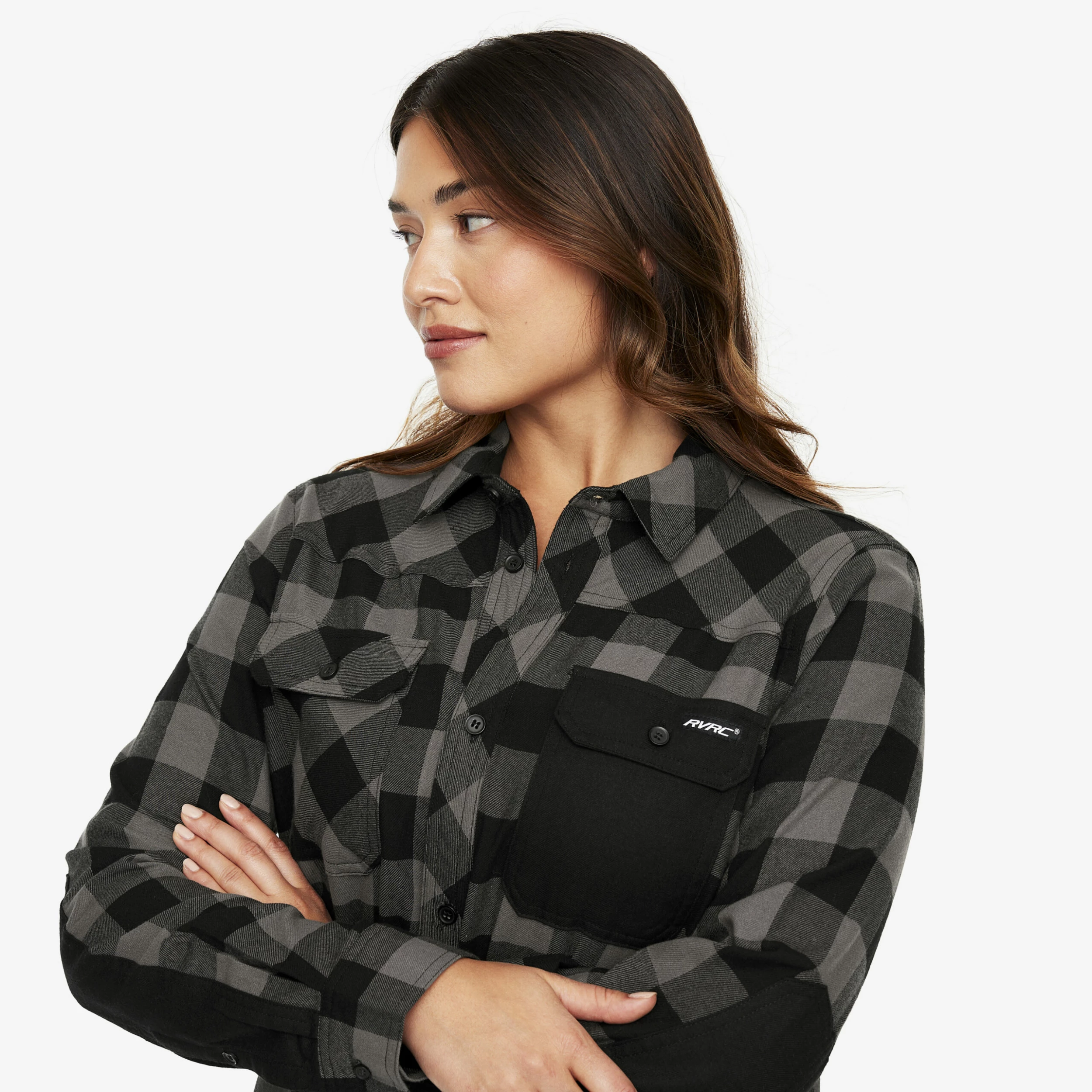 Campfire Shirt Women Black/Anthracite - Image 4