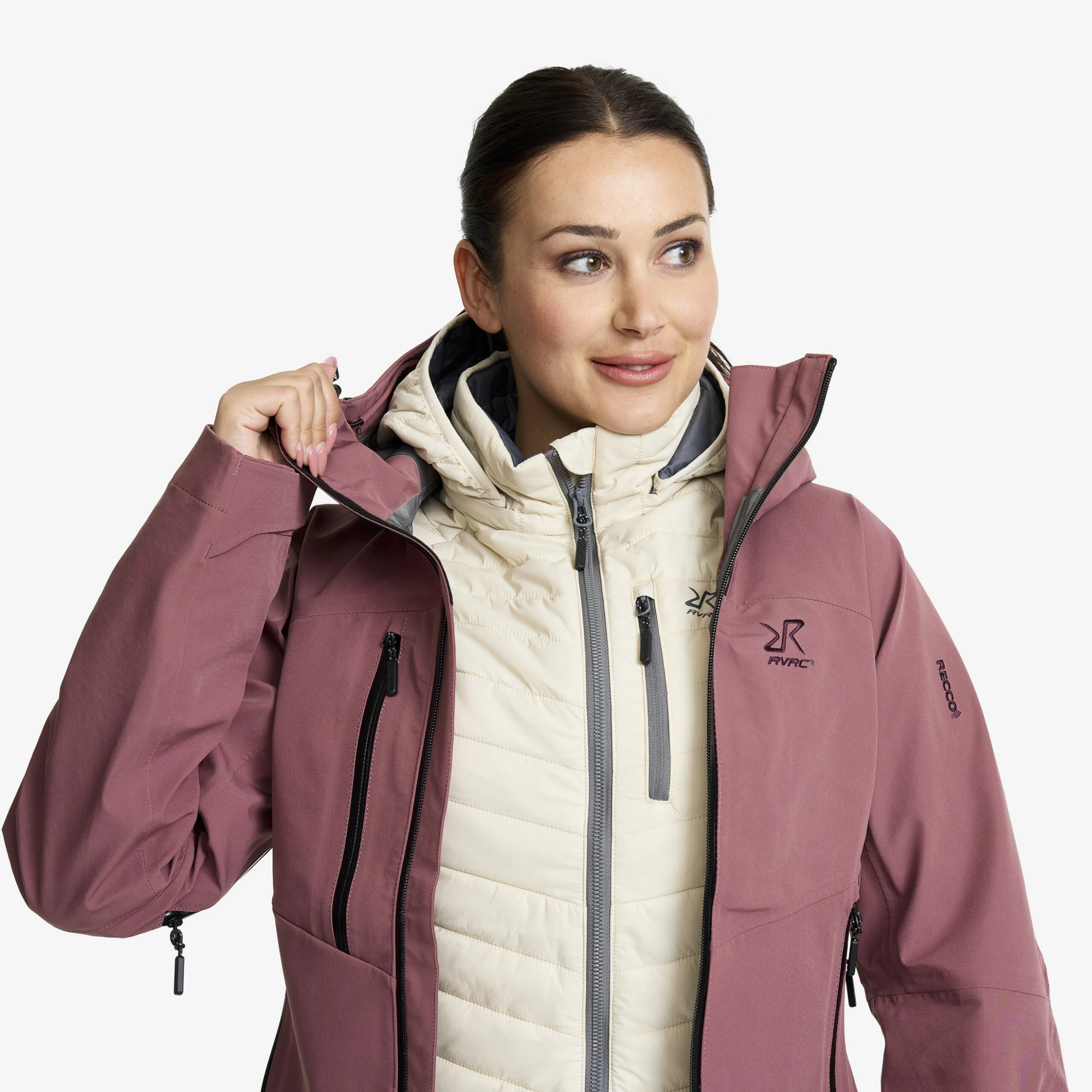 Radical Insulate Jacket Women Oatmeal - Image 9