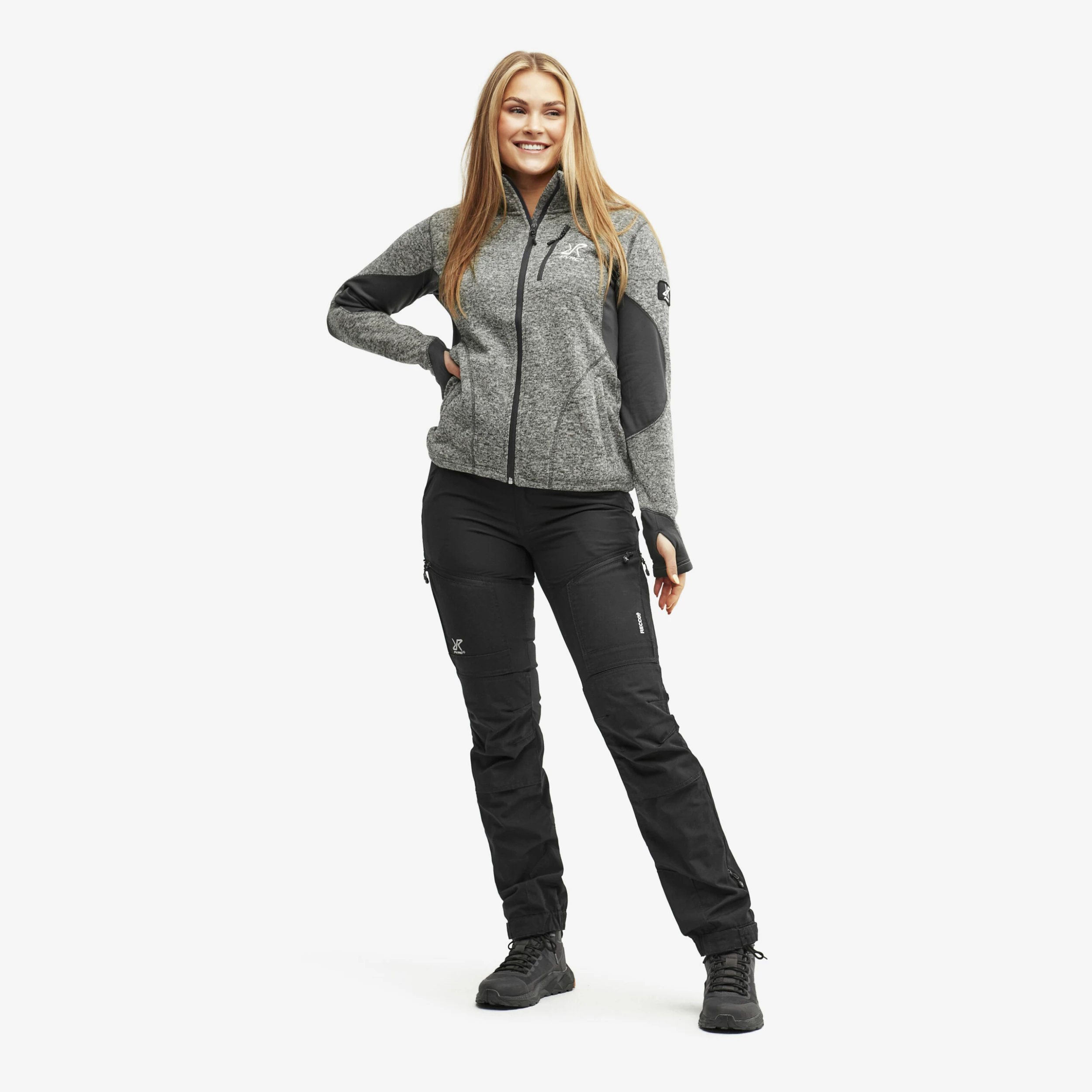 Fusion Fleece Women Anthracite - Image 2