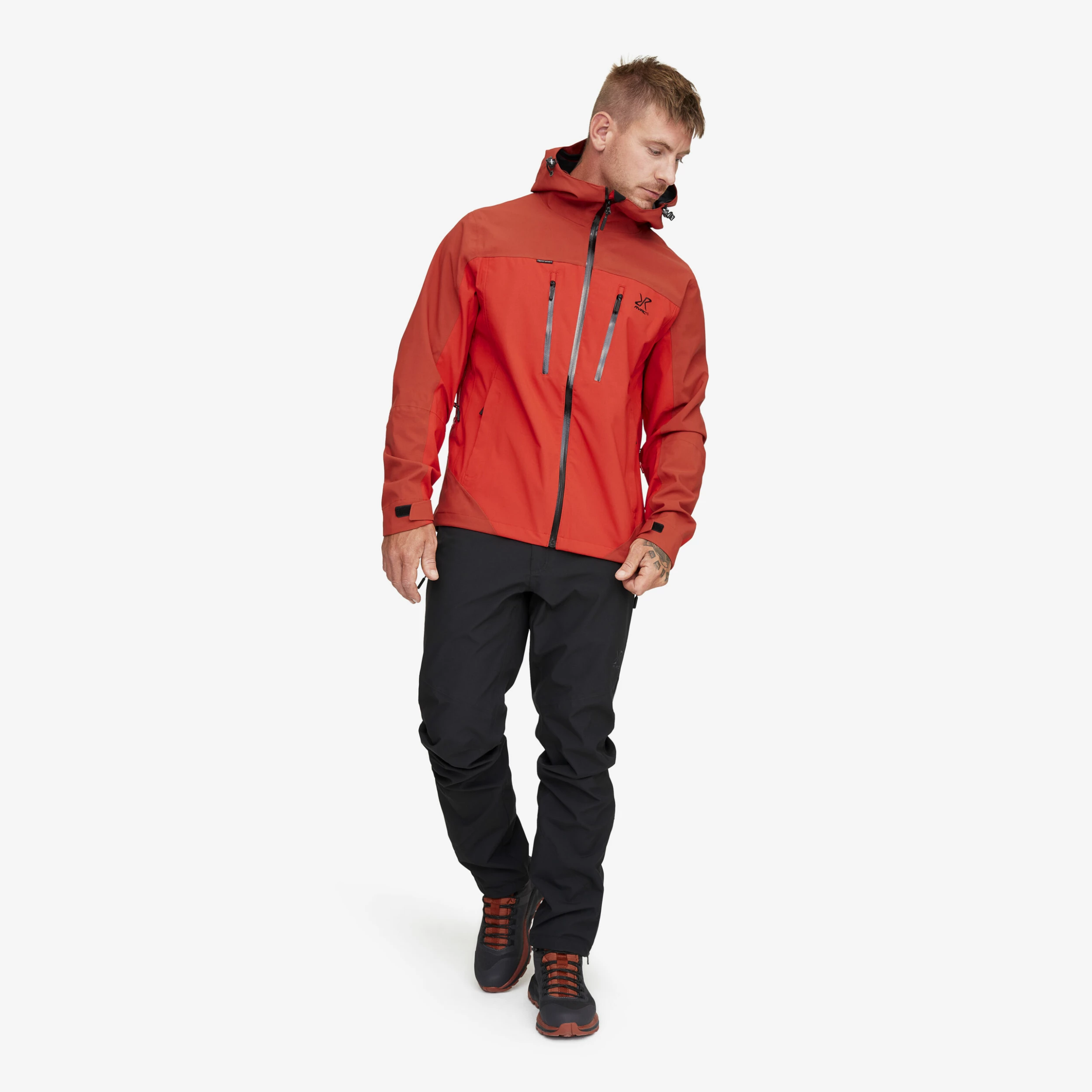 Silence Proshell Jacket Men Molten Lava - Image 2