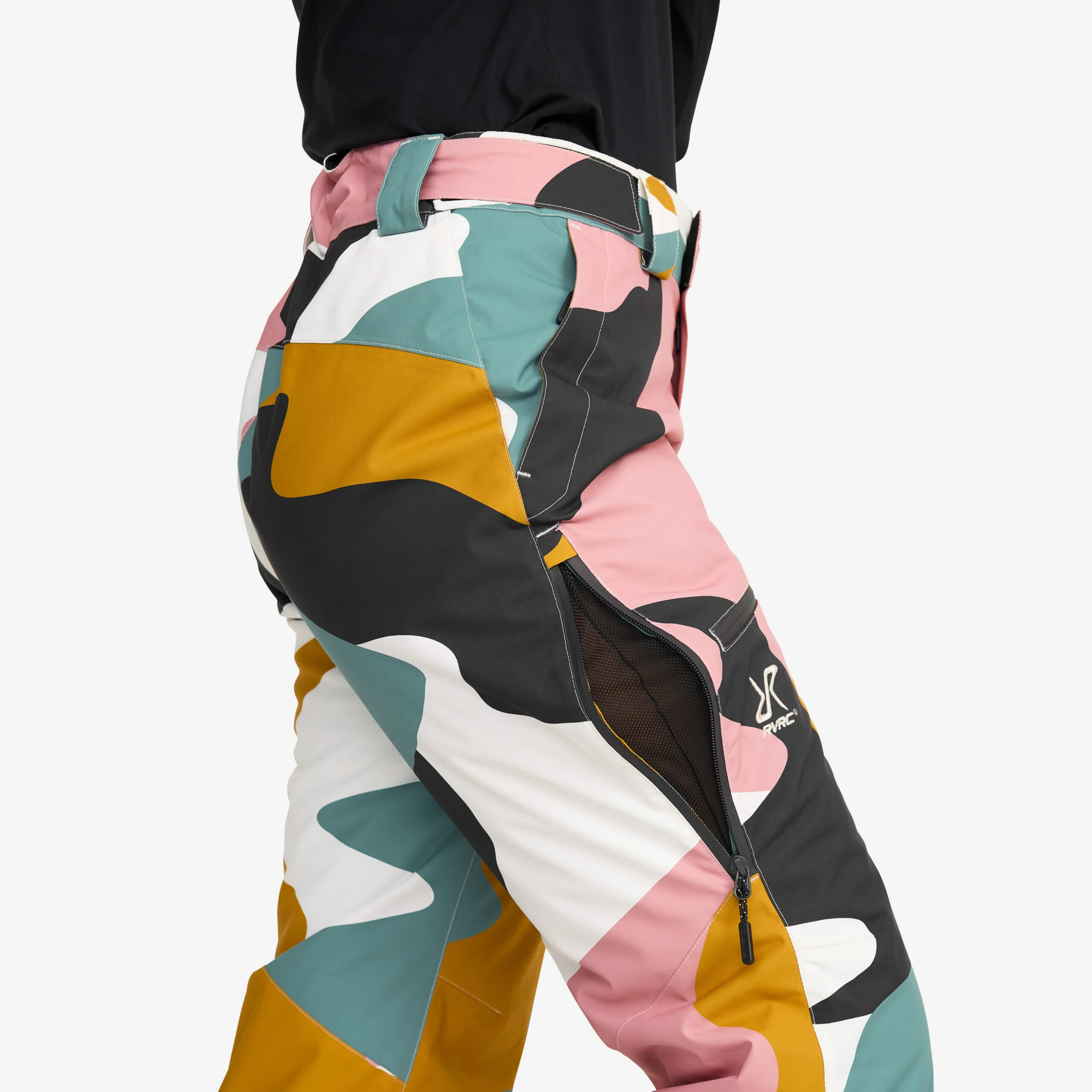 Halo 2L Insulated Snow Trousers Women Anthracite/Golden Yellow - Image 4