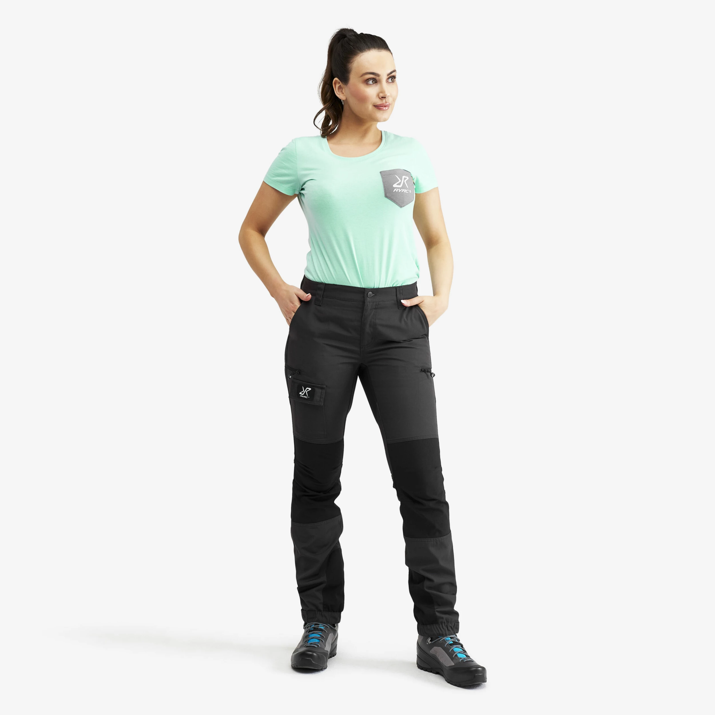 Nordwand Trousers Women Grey - Image 3