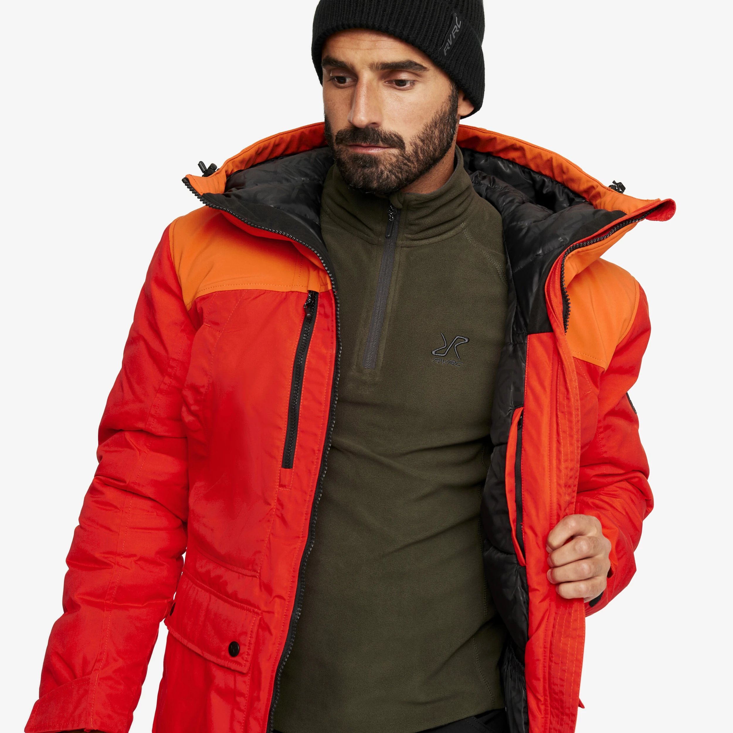 Outdoor Parka Men Lava - Image 8