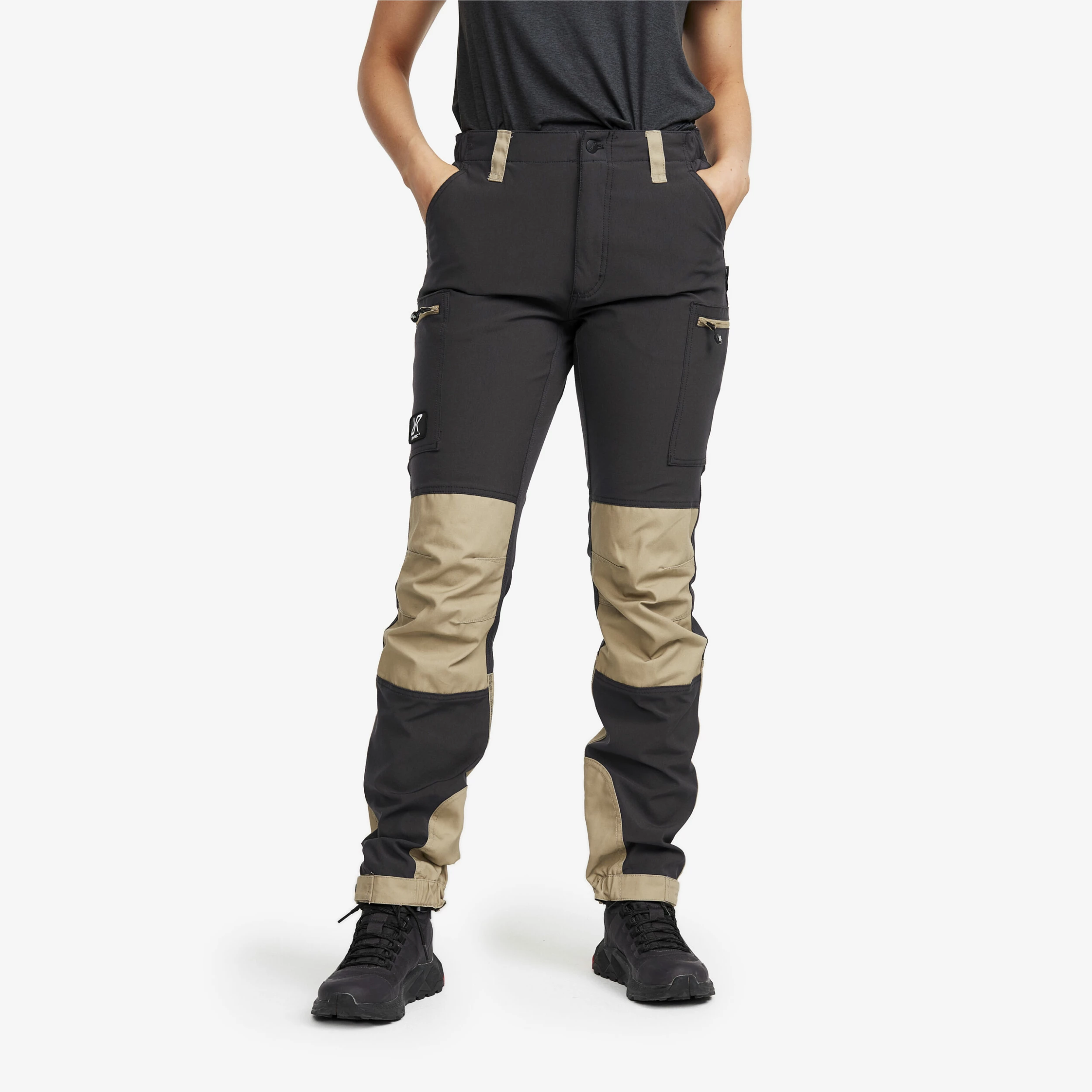 Nordwand Highwaist Stretch Trousers Women Khaki