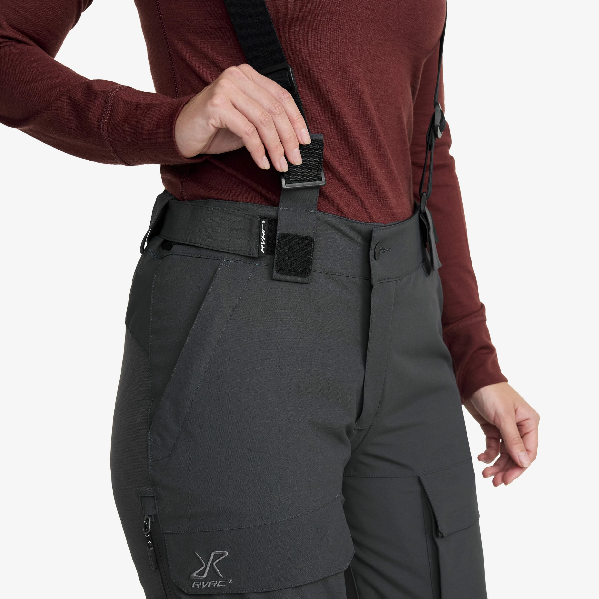 Halo 2L Insulated Ski Trousers Women Anthracite - Image 5