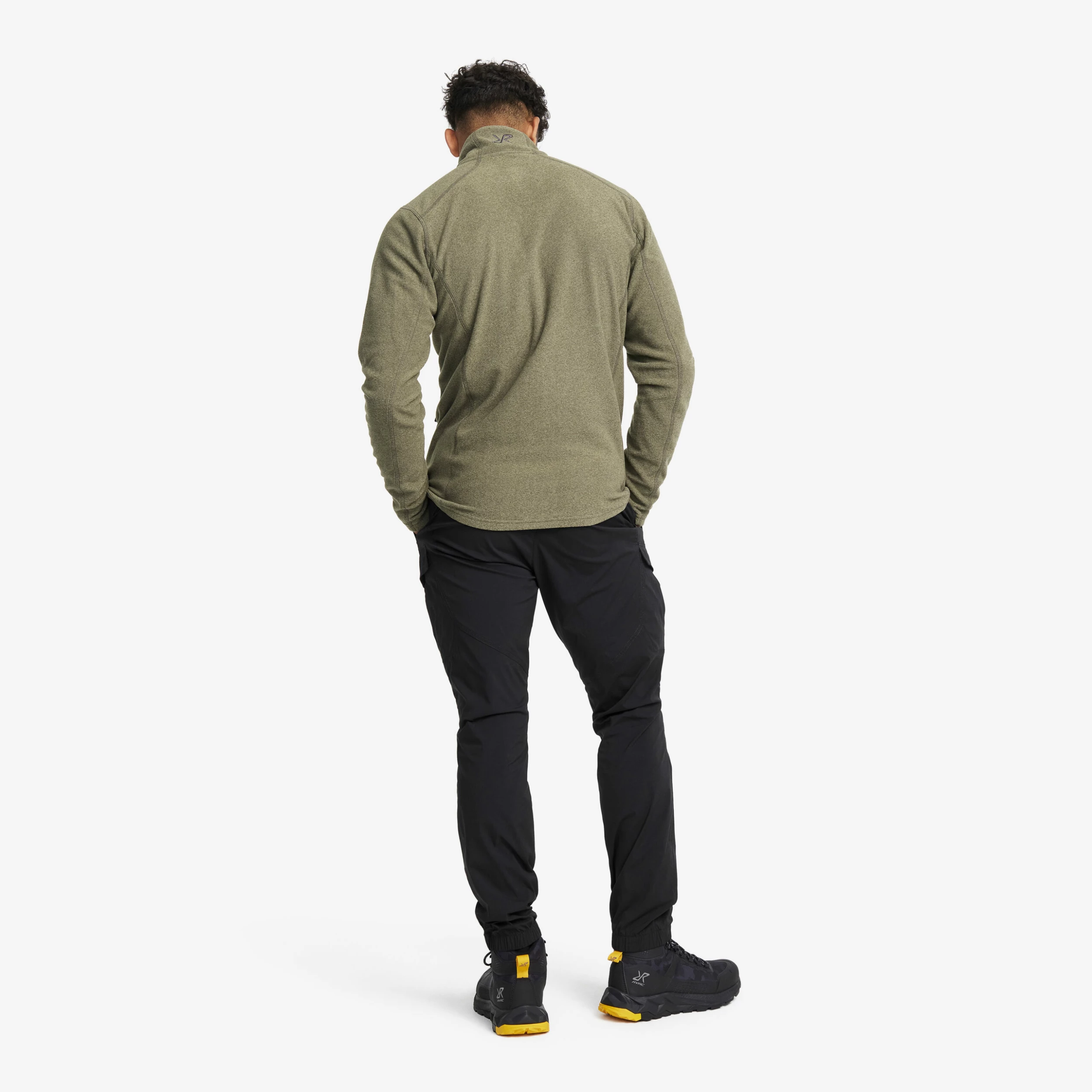 Essential Full-zip Fleece Men Grape Leaf - Image 3