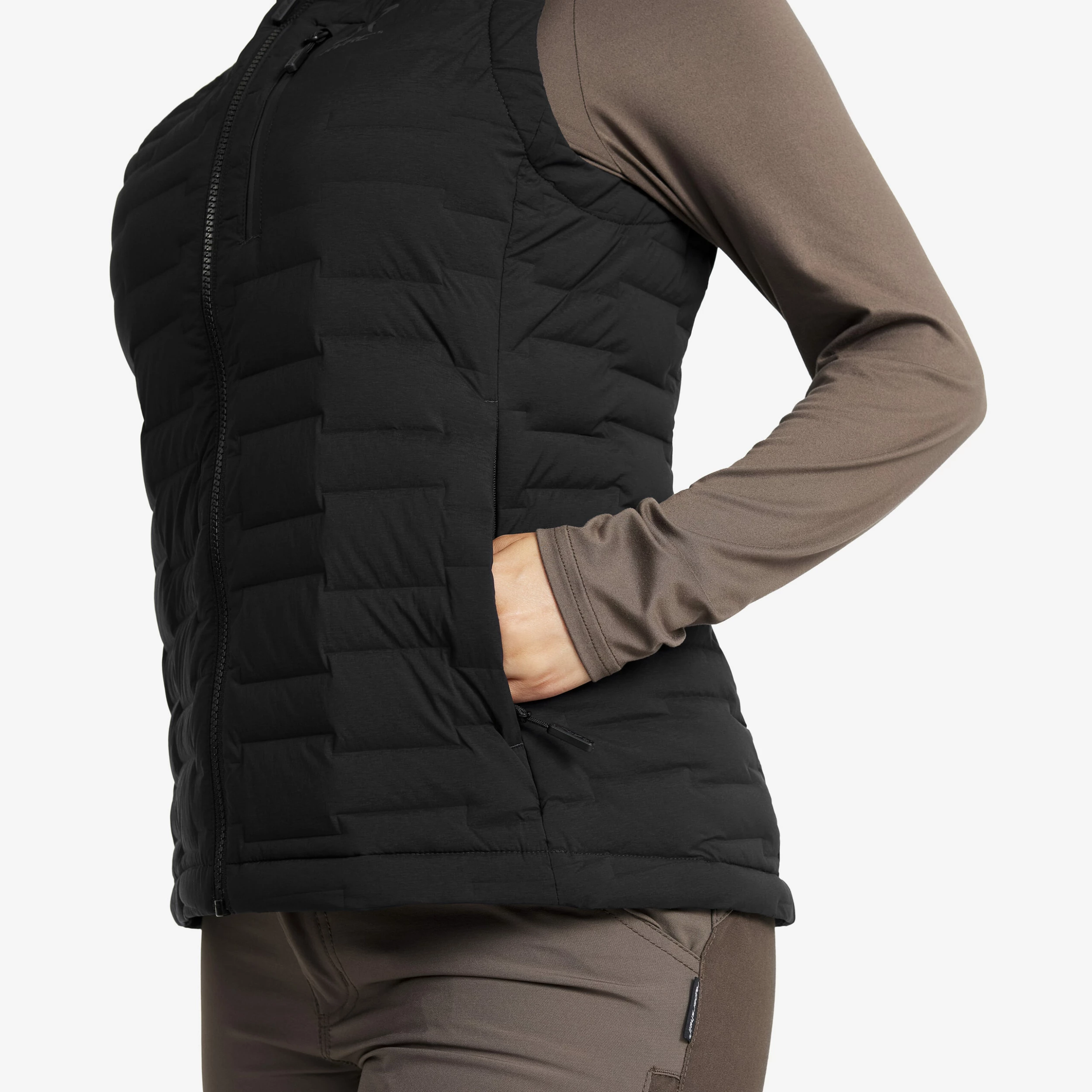 Flex Stretch Down Vest Women Black - Image 5