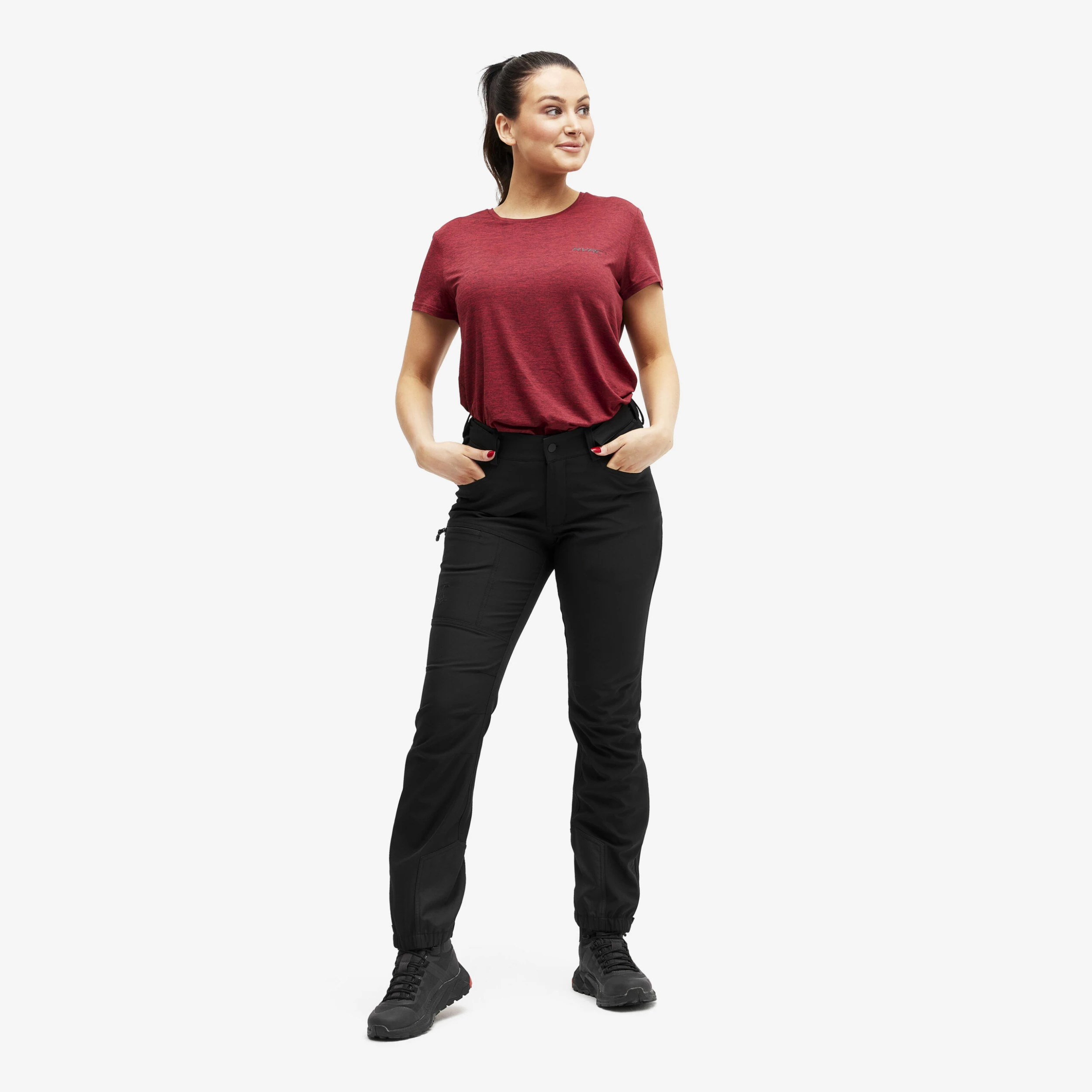 Trail Pants Women Black - Image 2