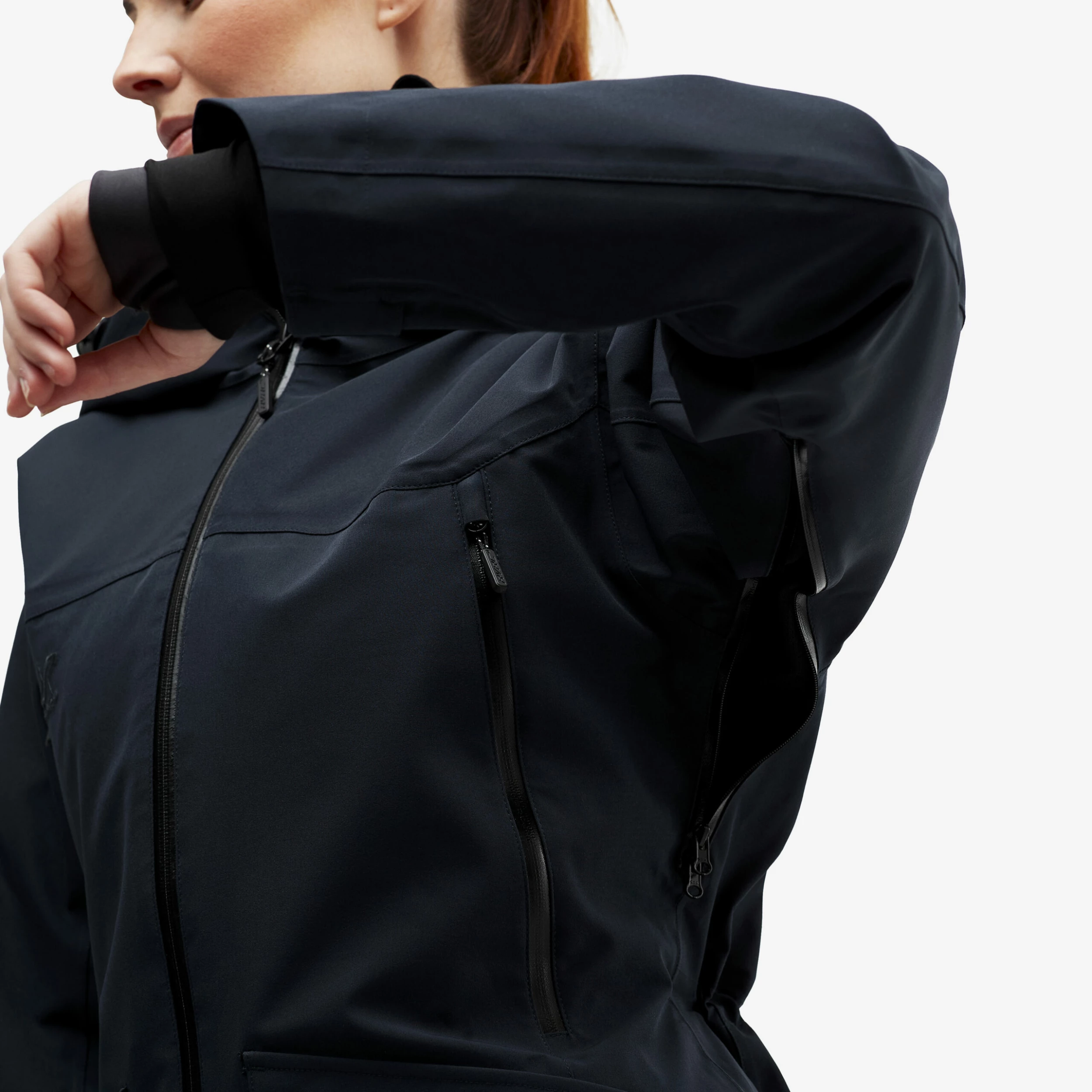 Monsoon Jacket Women Peacemaker Blue - Image 5