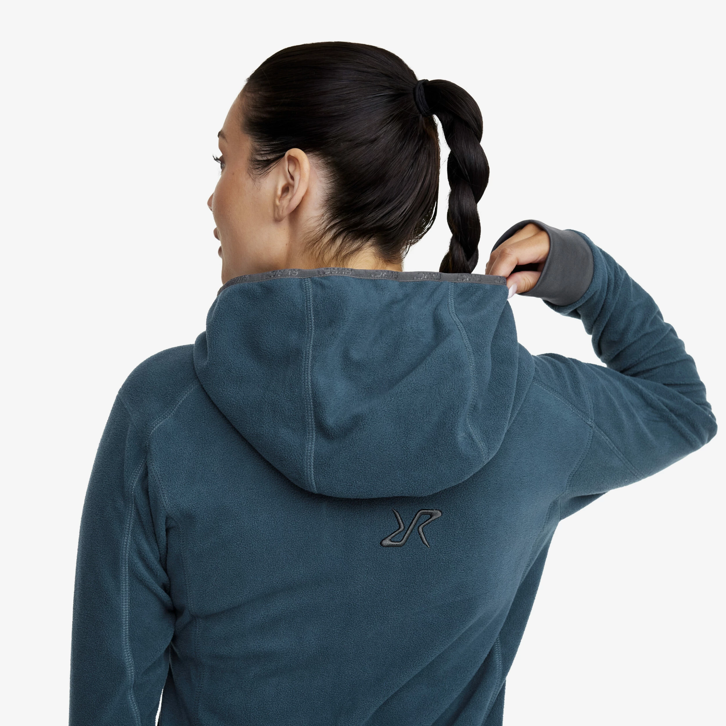 Trekker Hoodie Women Moonlit Ocean - Image 5