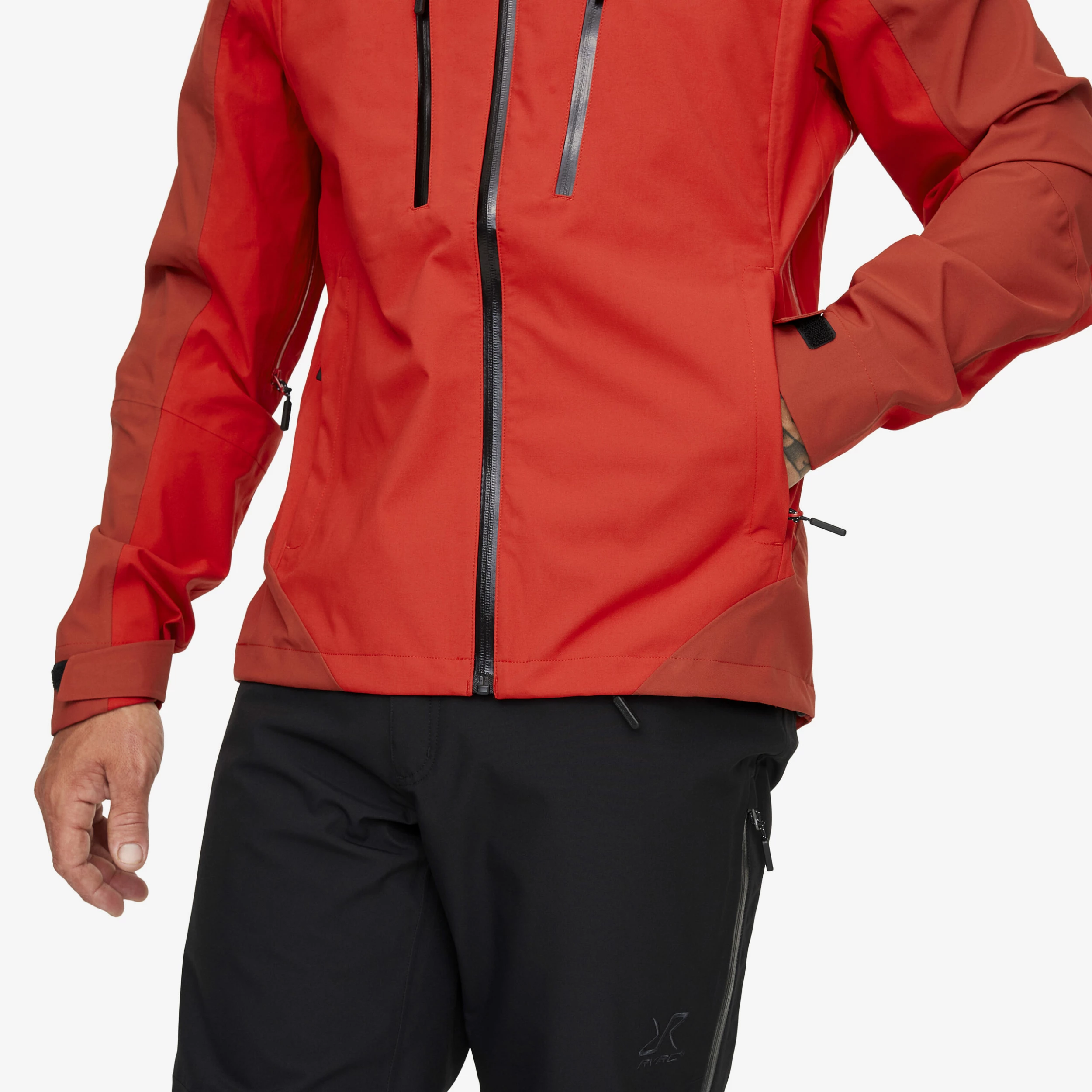 Silence Proshell Jacket Men Molten Lava - Image 5
