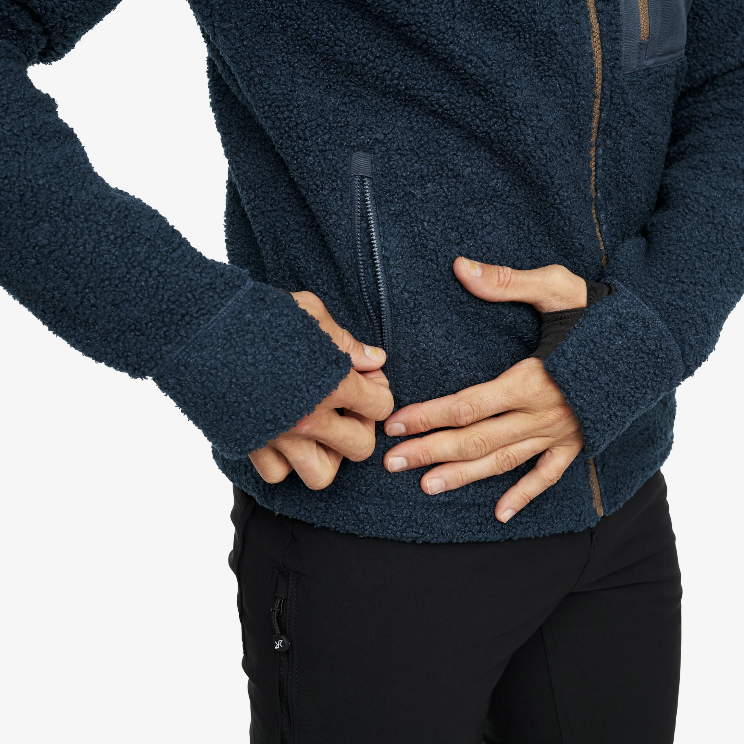 Bigfoot Pile Fleece Men Moonlit Ocean - Image 4