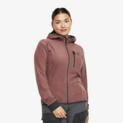 Trekker Hoodie Women Vintage Rose