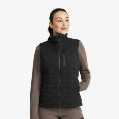 Flex Stretch Down Vest Women Black