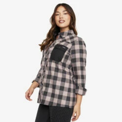 Campfire Shirt Women Dusty Mauve